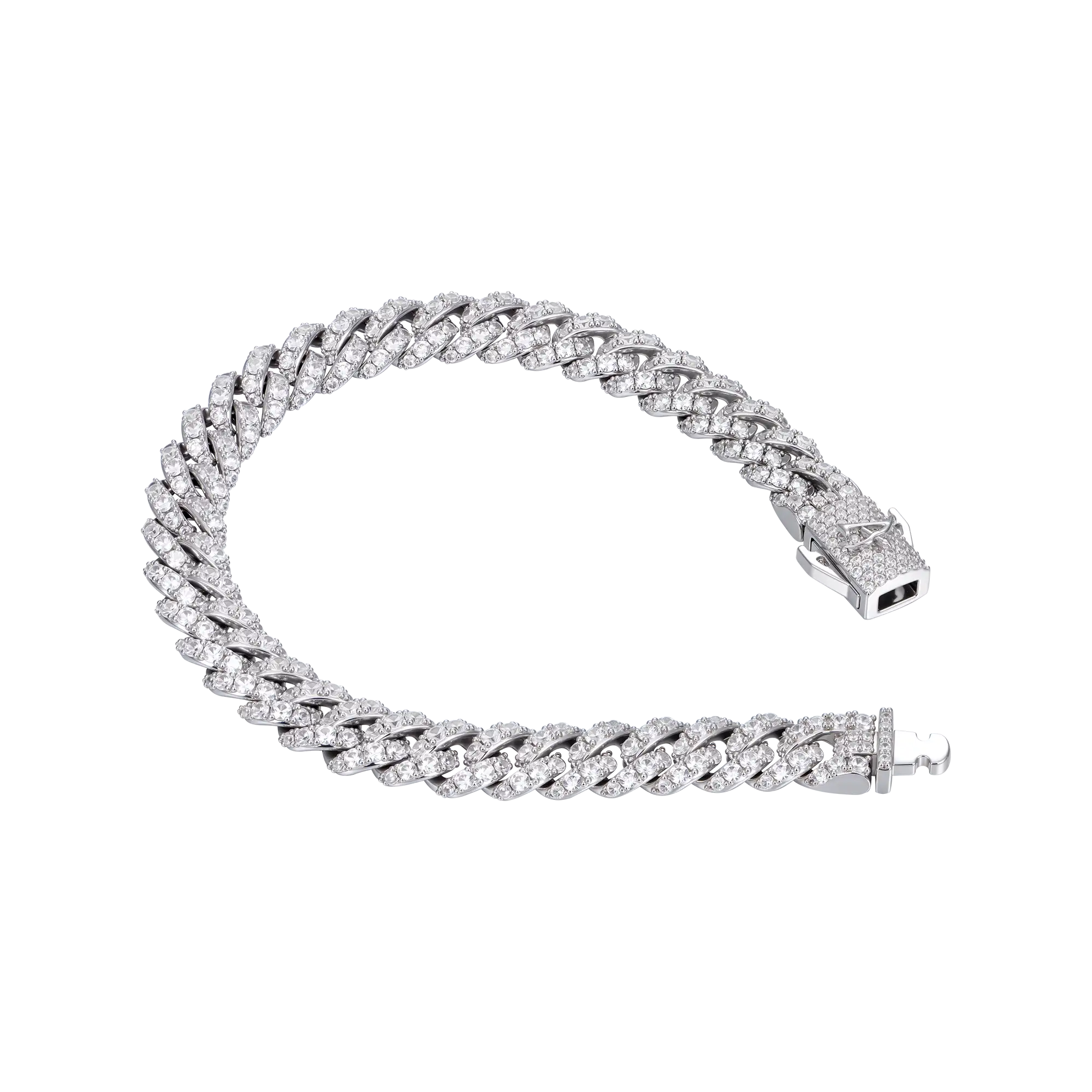 Halo Sparkle Earrings & Bracelet Set - Image 4
