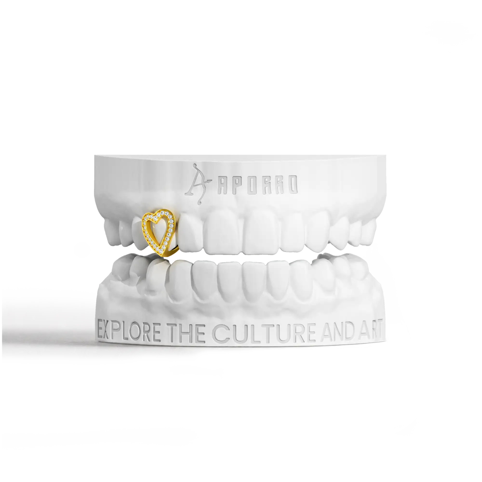 Custom Heart-shaped cutout Grillz - Image 10