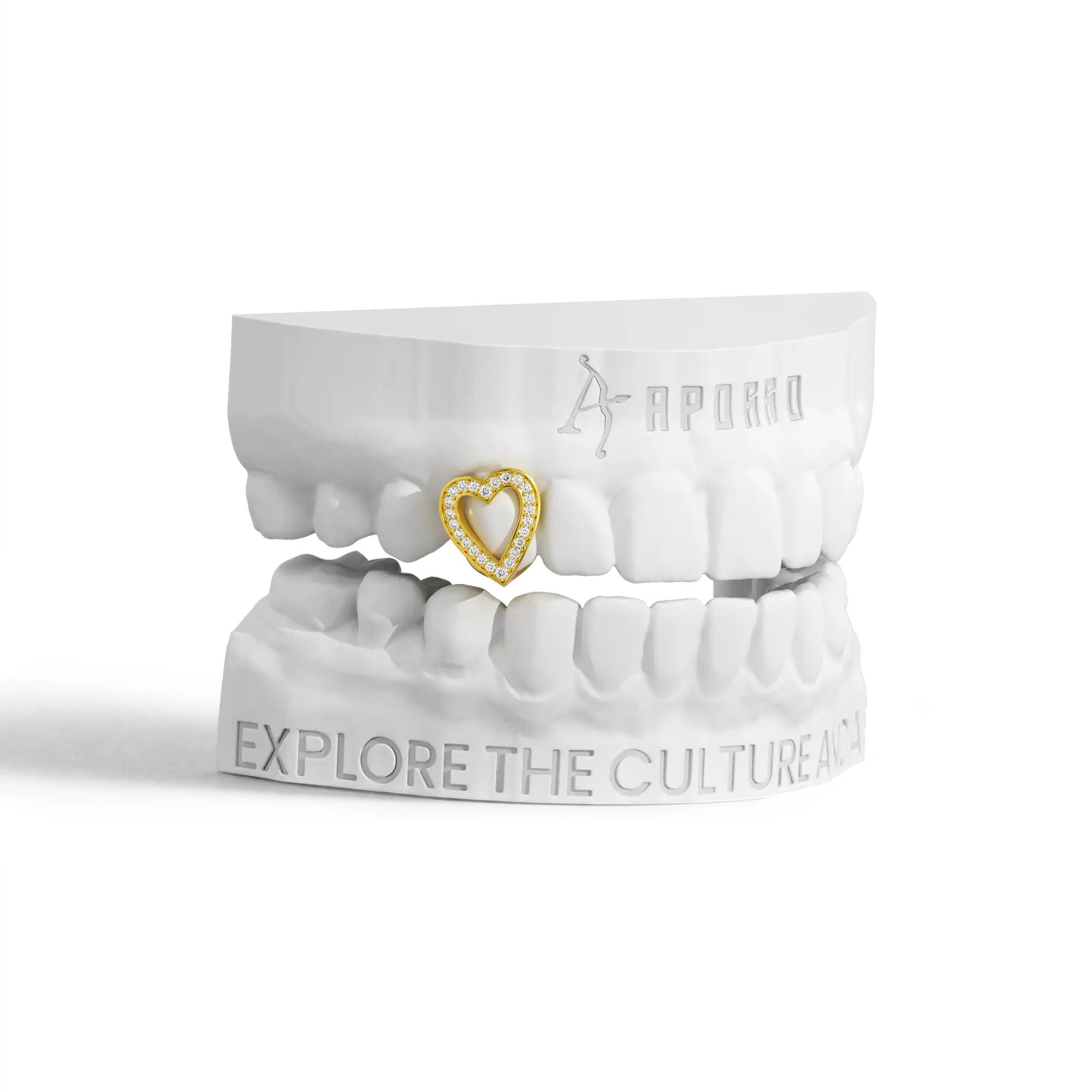 Custom Heart-shaped cutout Grillz - Image 11