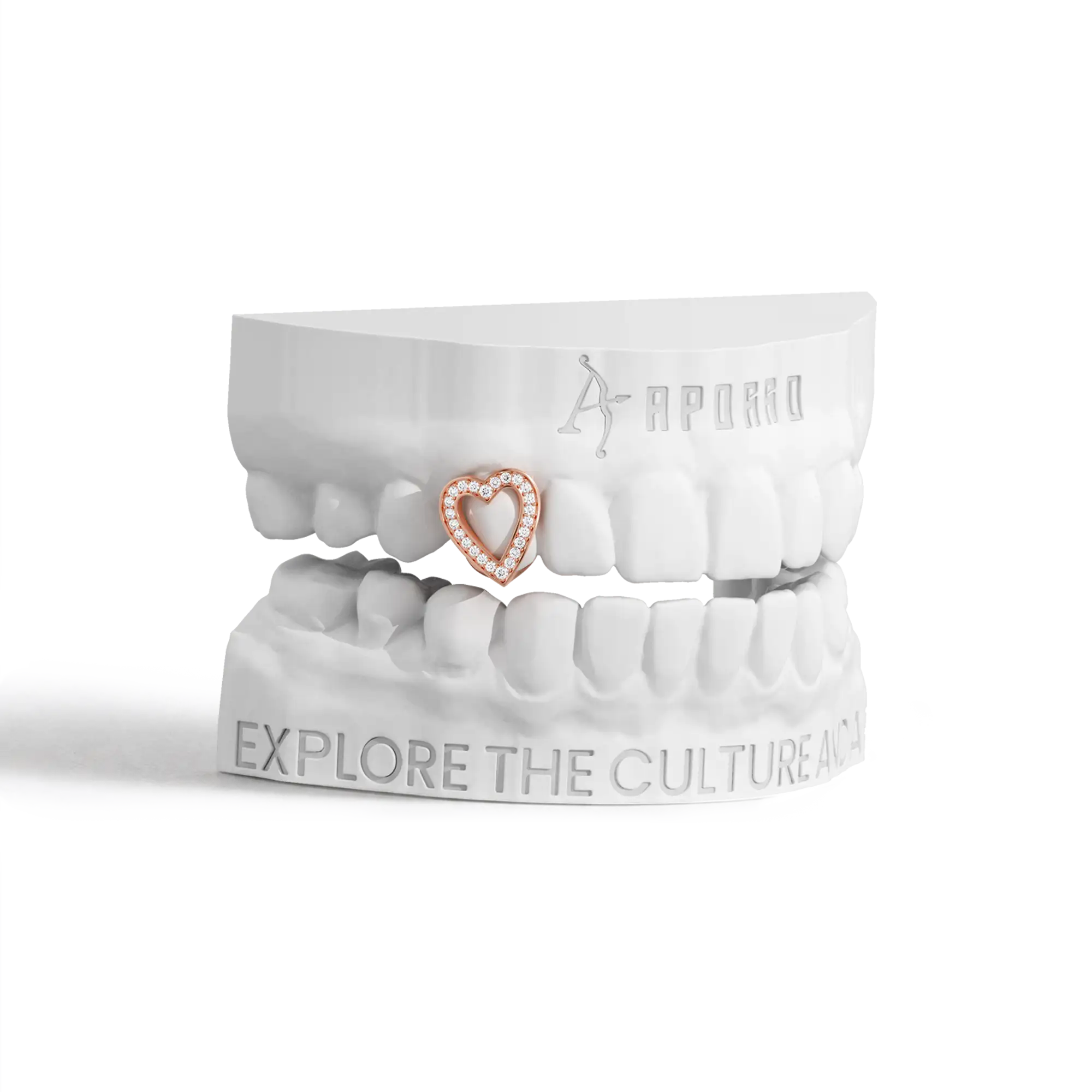 Custom Heart-shaped cutout Grillz - Image 5