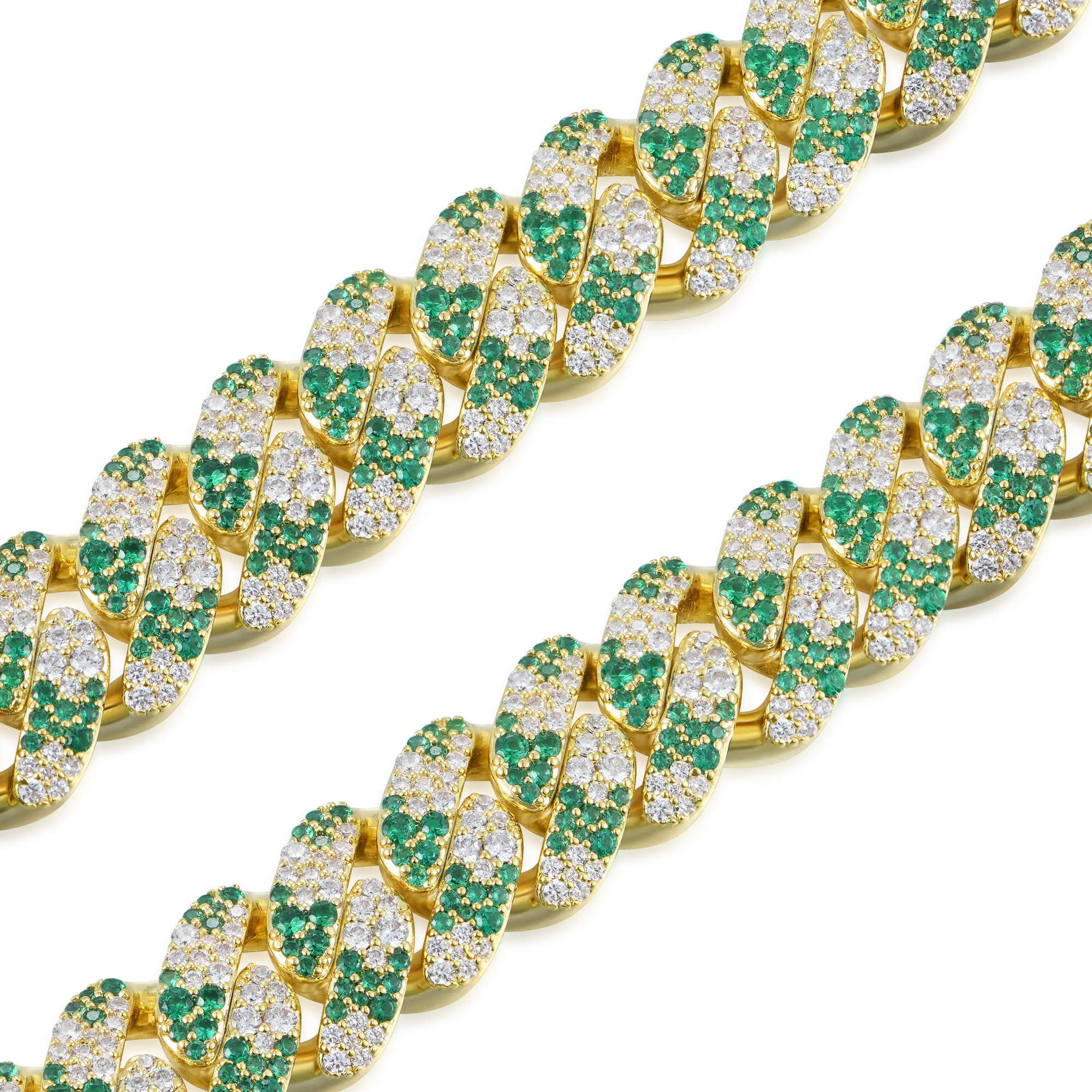 Iced Camouflage Cuban Chain - 12mm - Image 3