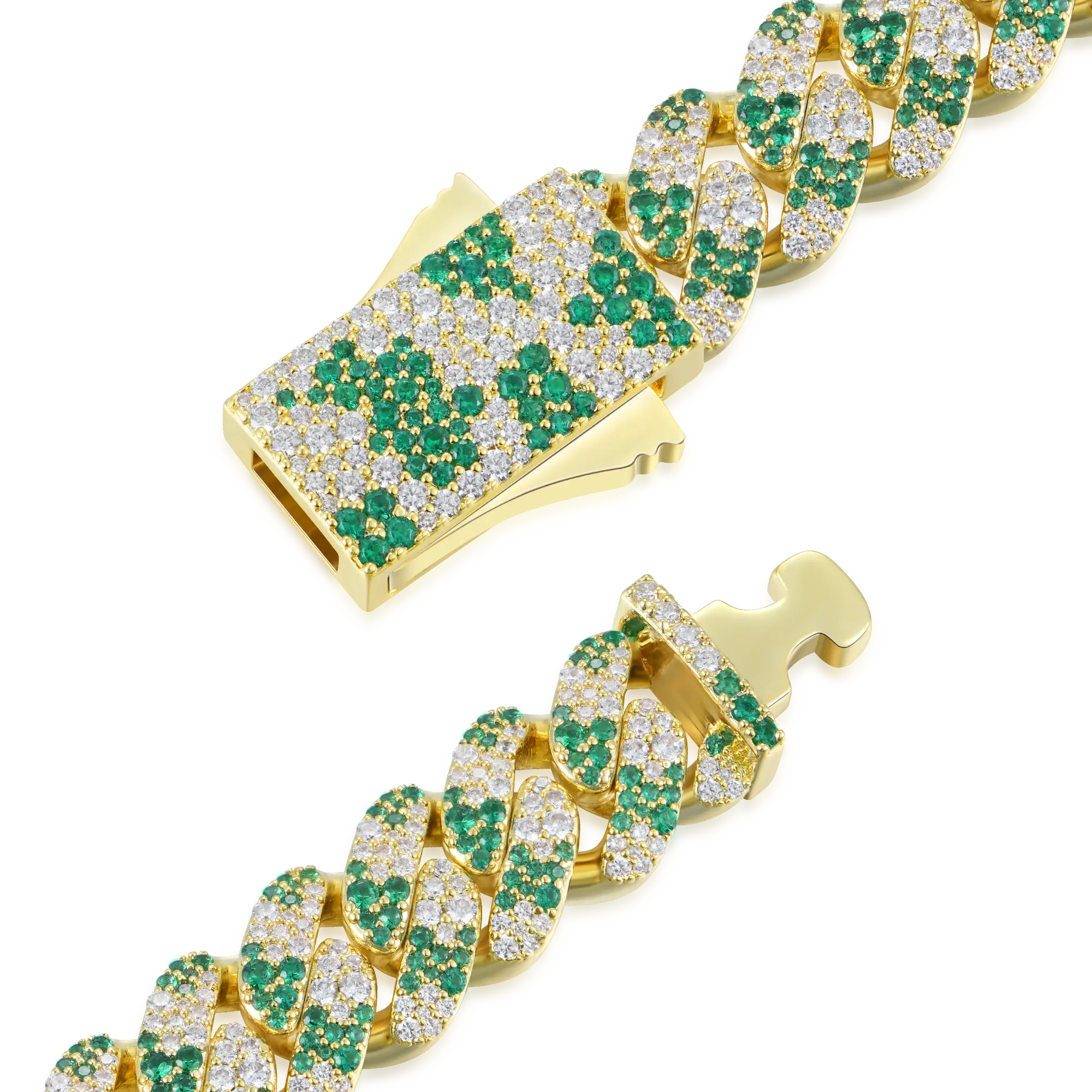 Iced Camouflage Cuban Chain - 12mm - Image 4