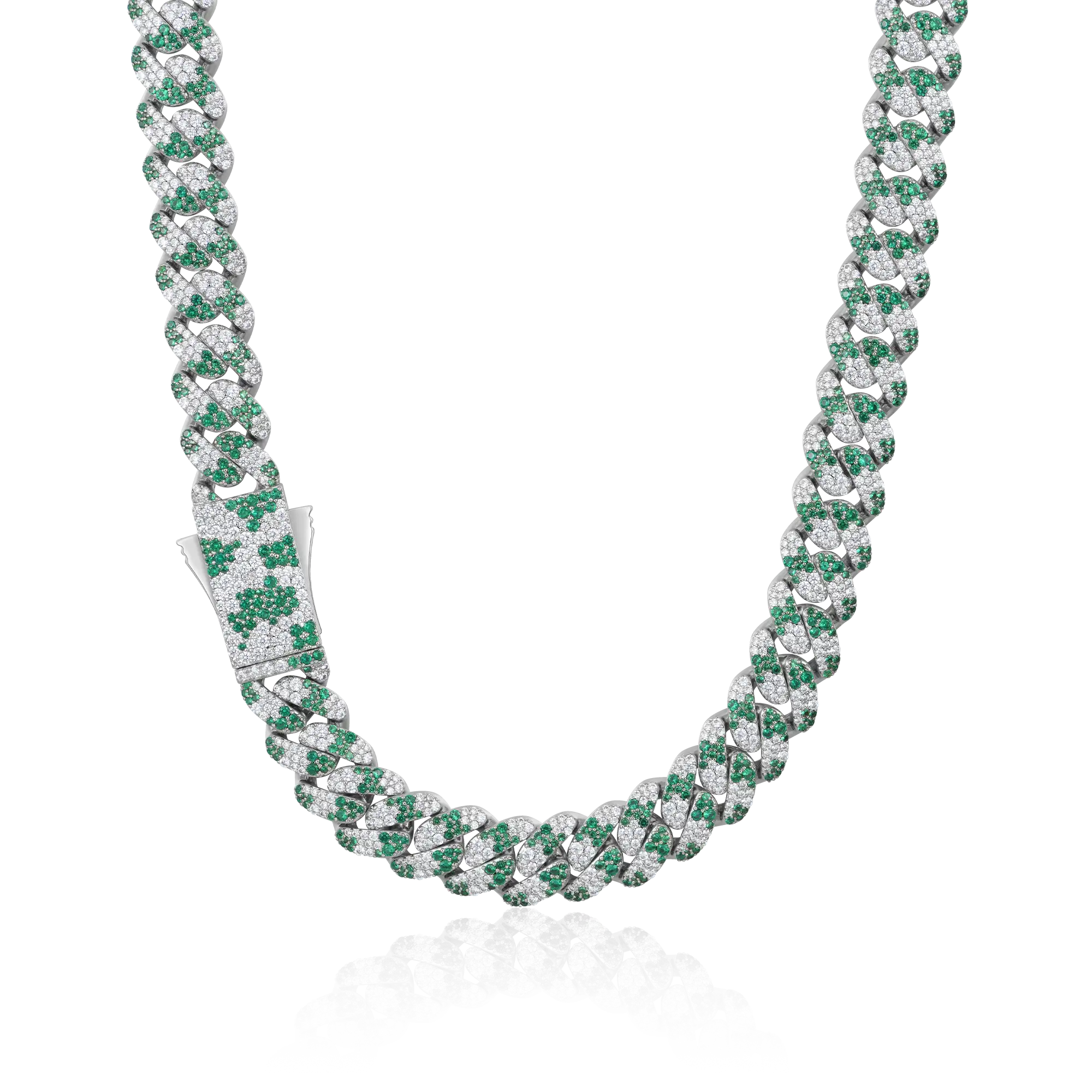 Iced Camouflage Cuban Chain - 12mm - Image 5