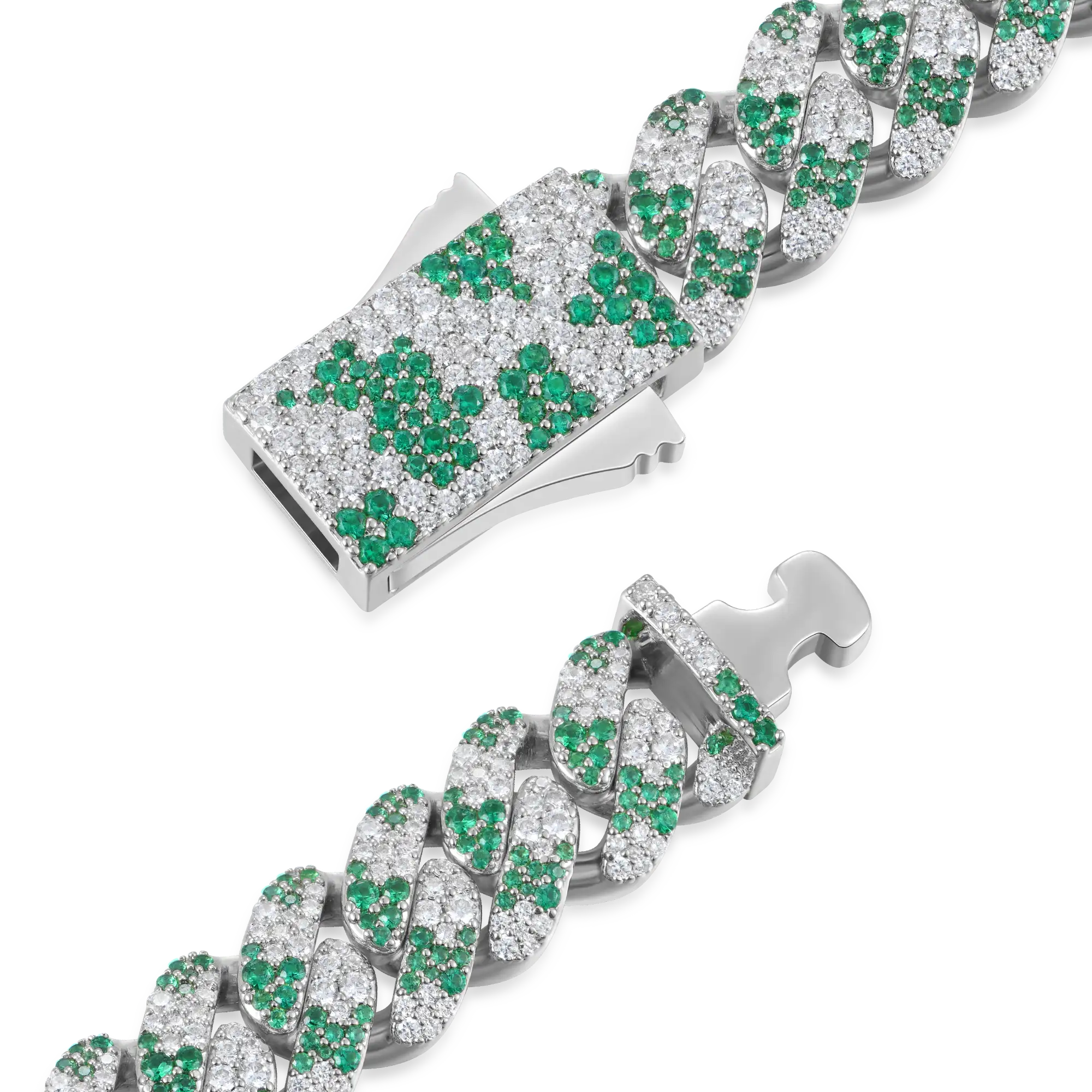 Iced Camouflage Cuban Chain - 12mm - Image 7