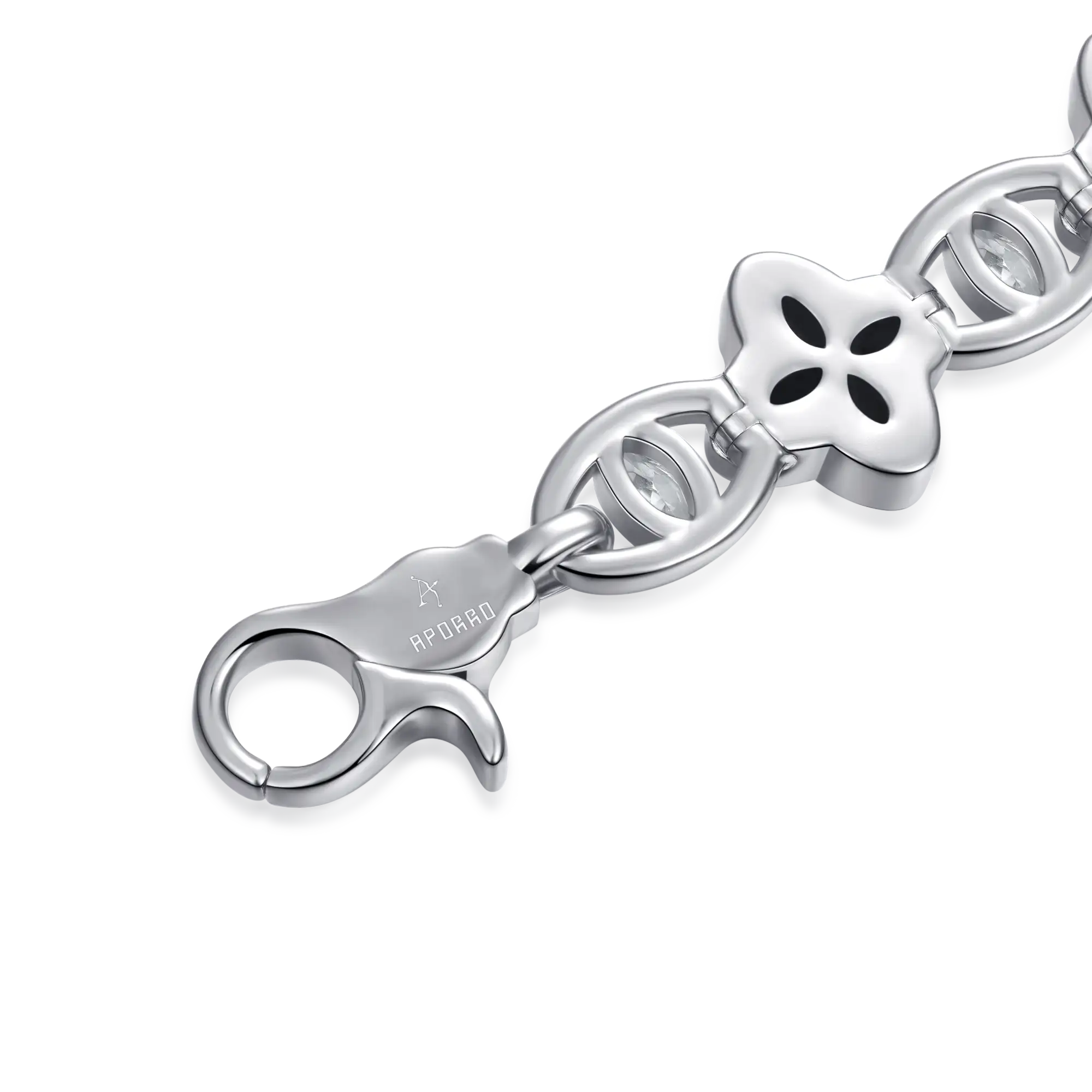 Iced Clover Eyes Blessing Bracelet - Image 8