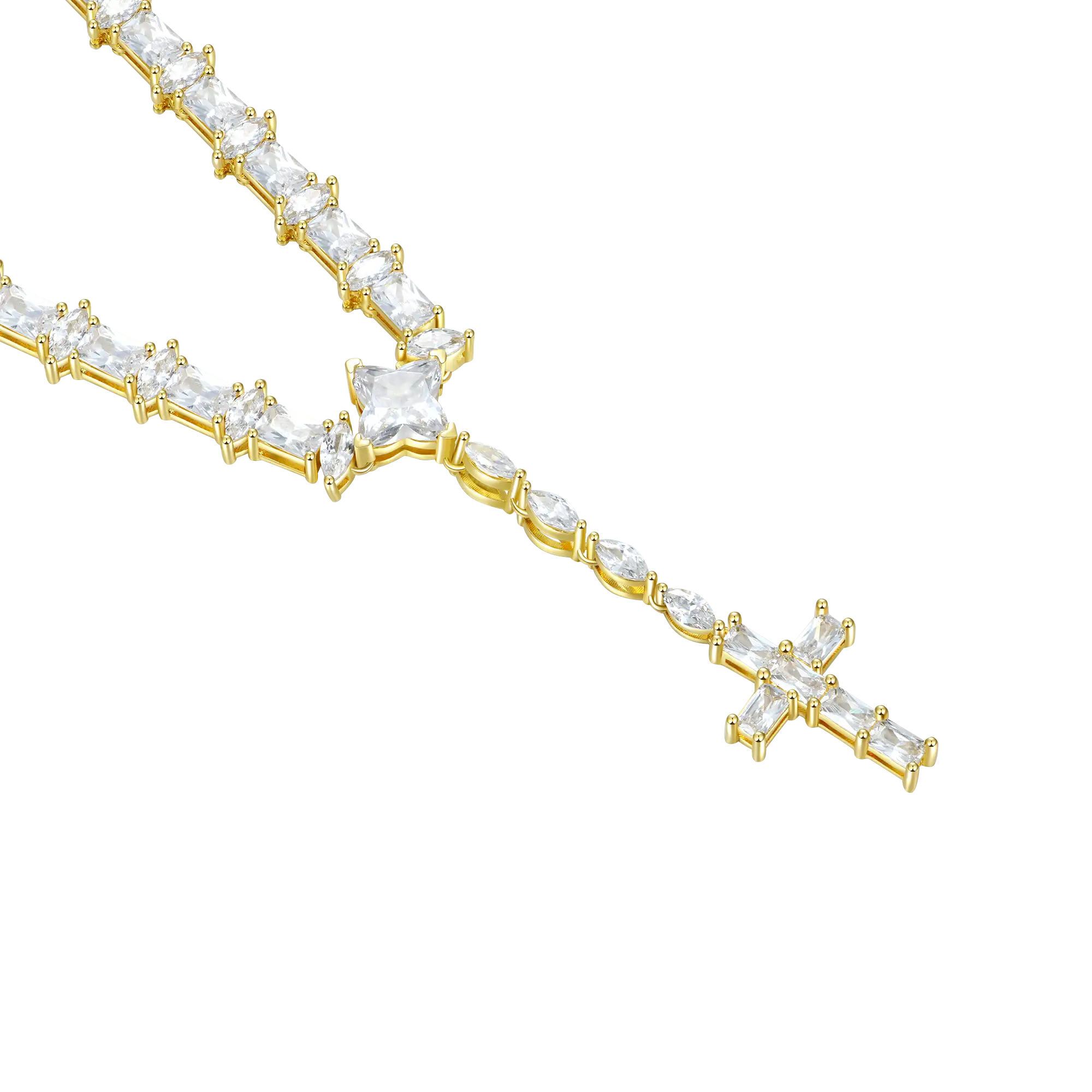 Iced Divine Rosary Necklace - Image 11