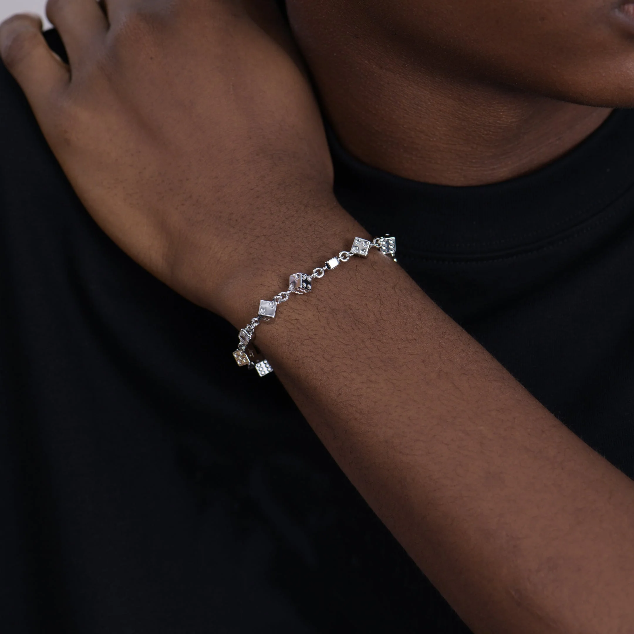 Icon Dice Bracelet - 8mm - Image 2