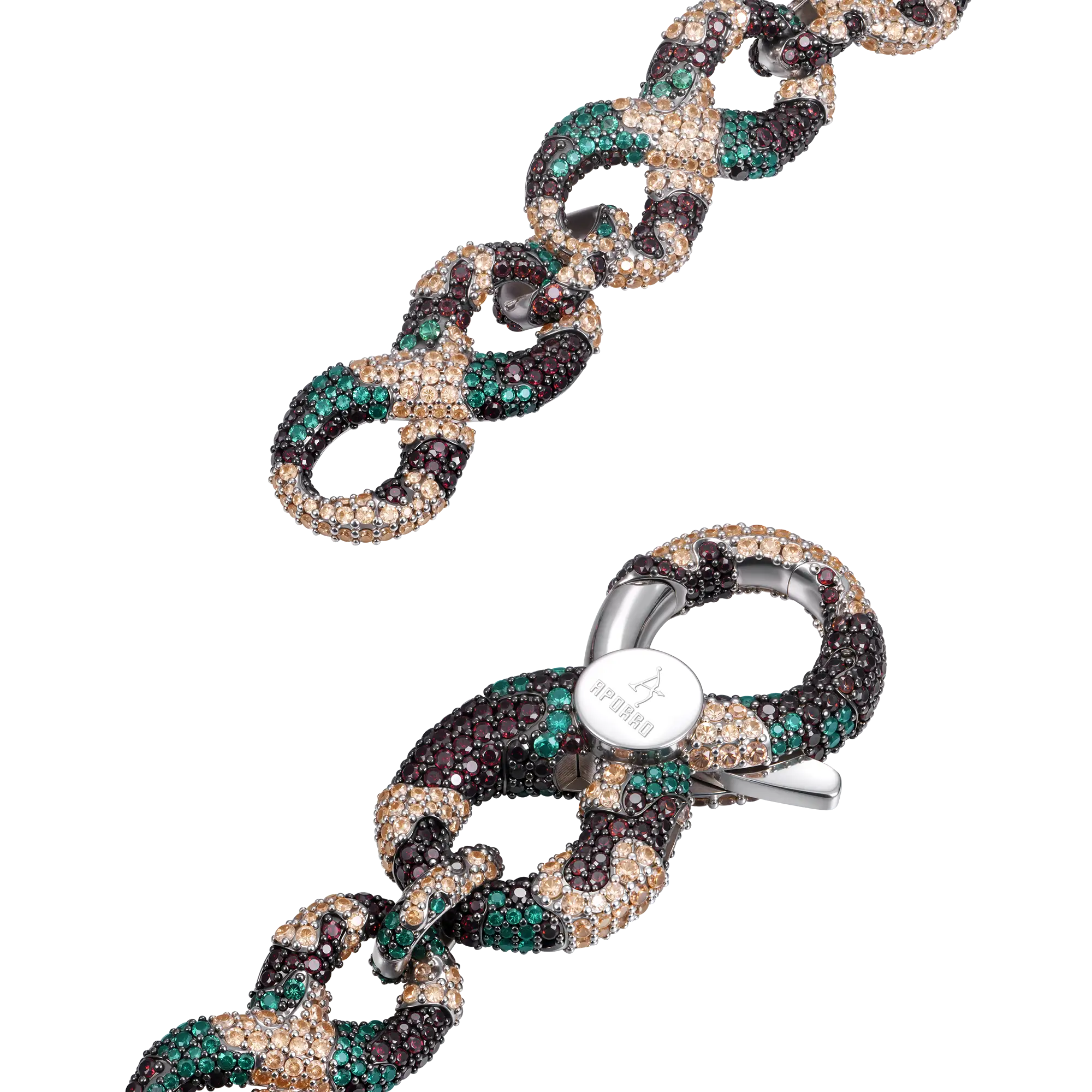 Infinity OG Camo Iced Link Necklace & Wallet Chain - Image 5