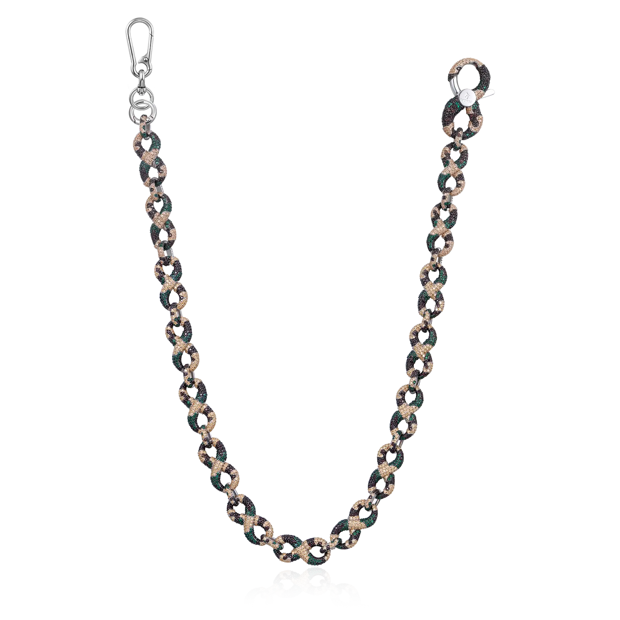 Infinity OG Camo Iced Link Necklace & Wallet Chain - Image 6