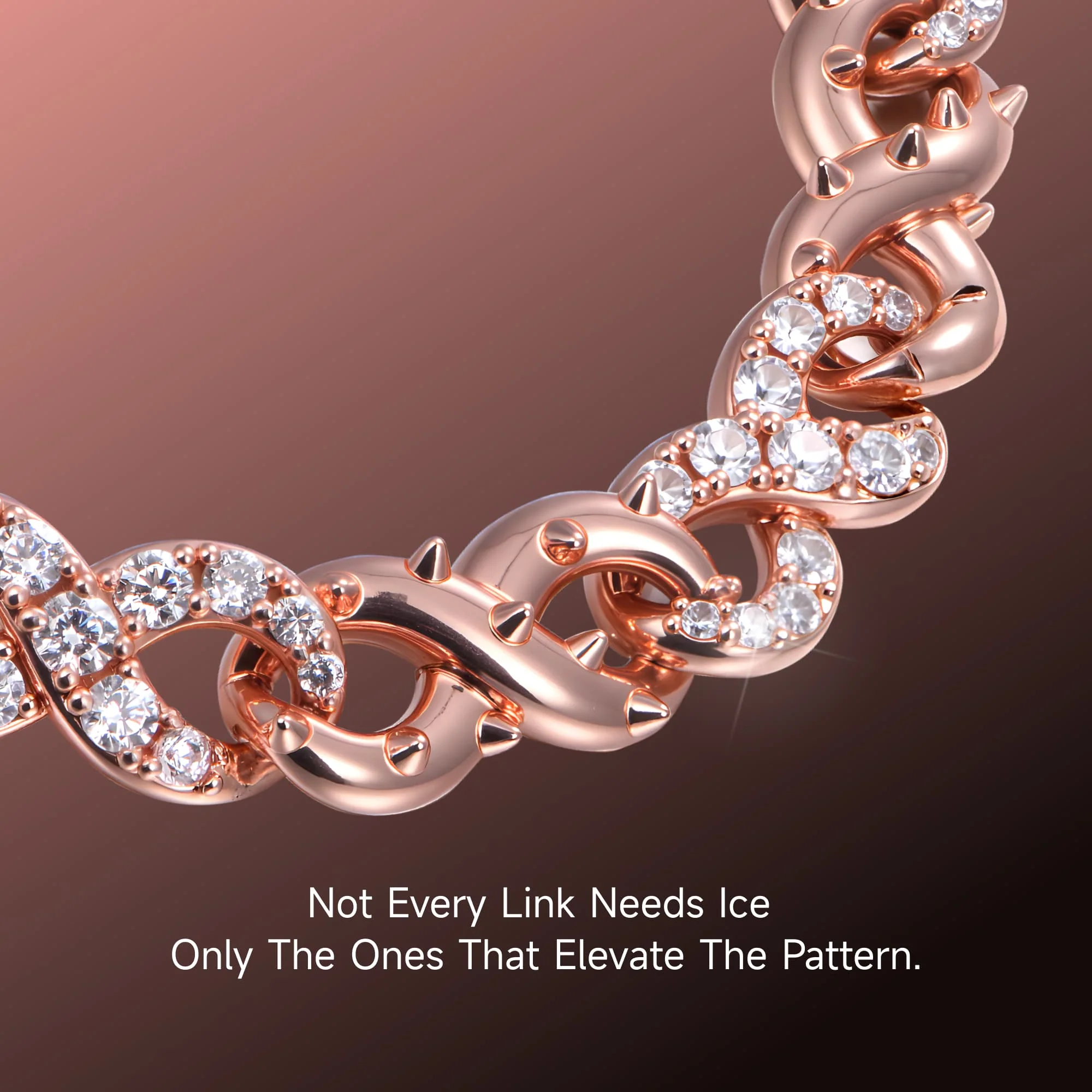 Infinity Thorns Chain - 8mm - Image 5
