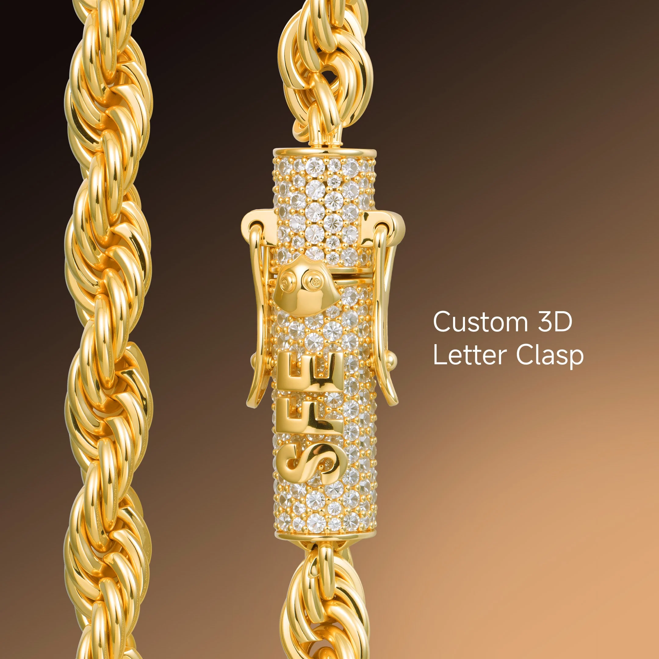 Layered Rope & Cuban Chain Set - Image 2