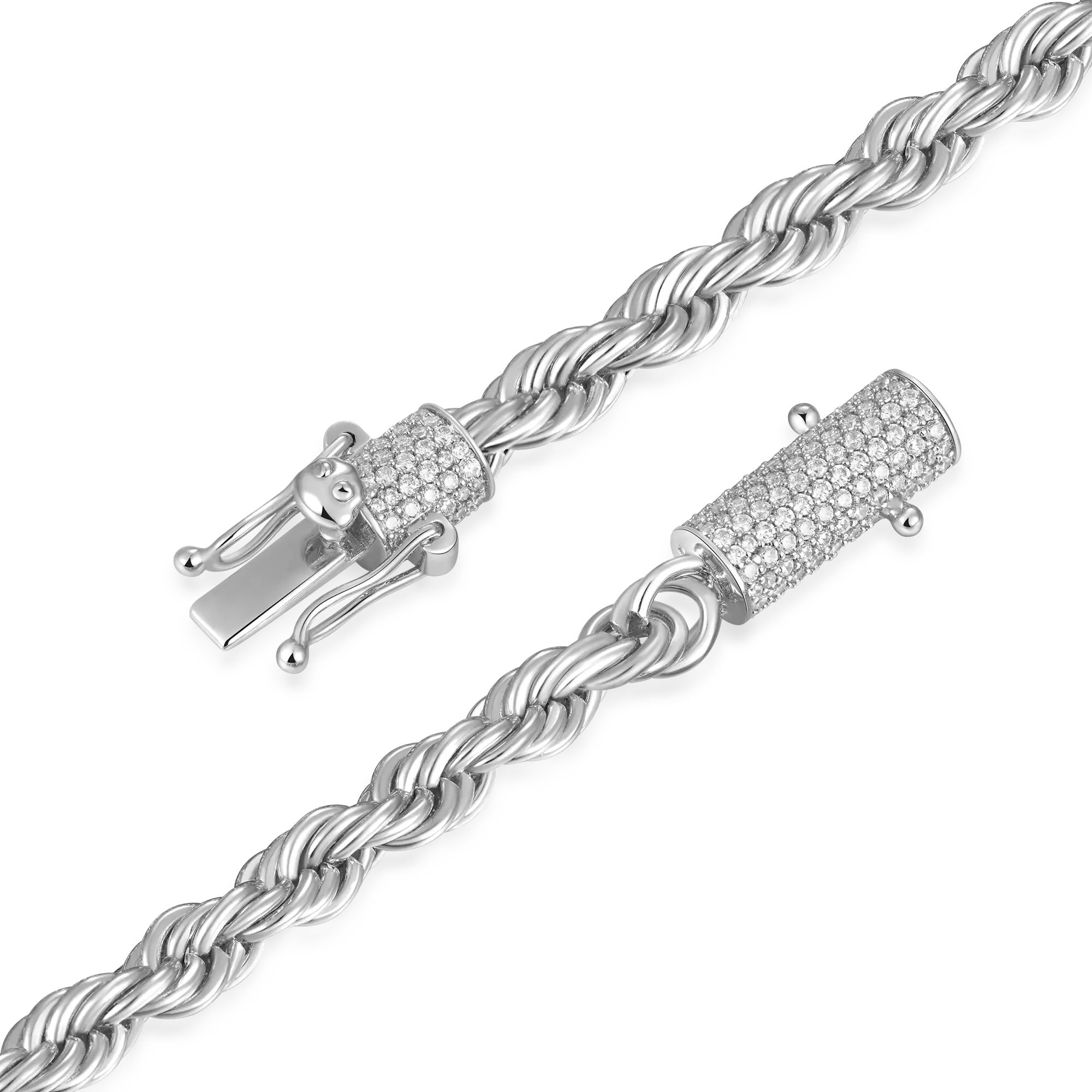 Layered Rope & Cuban Chain Set - Image 9