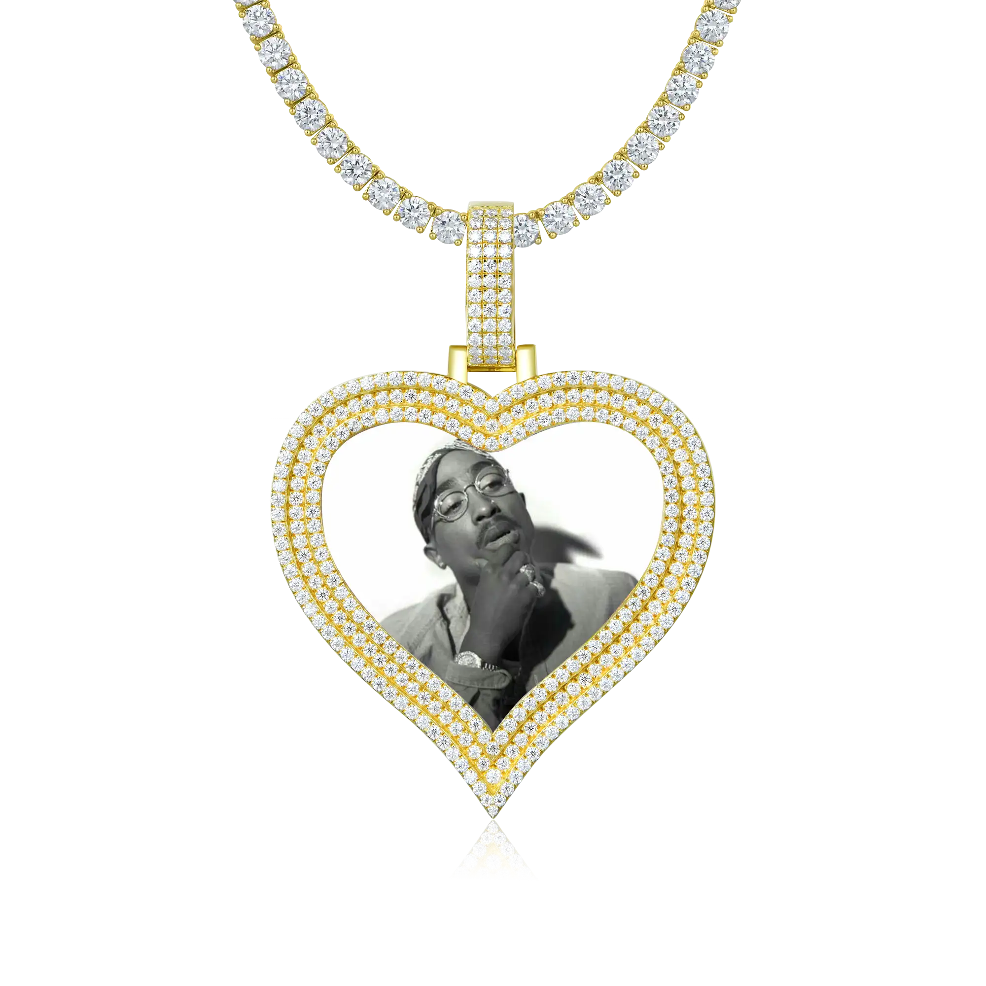 Love Photo Frame Pendant - 51mm - Image 14