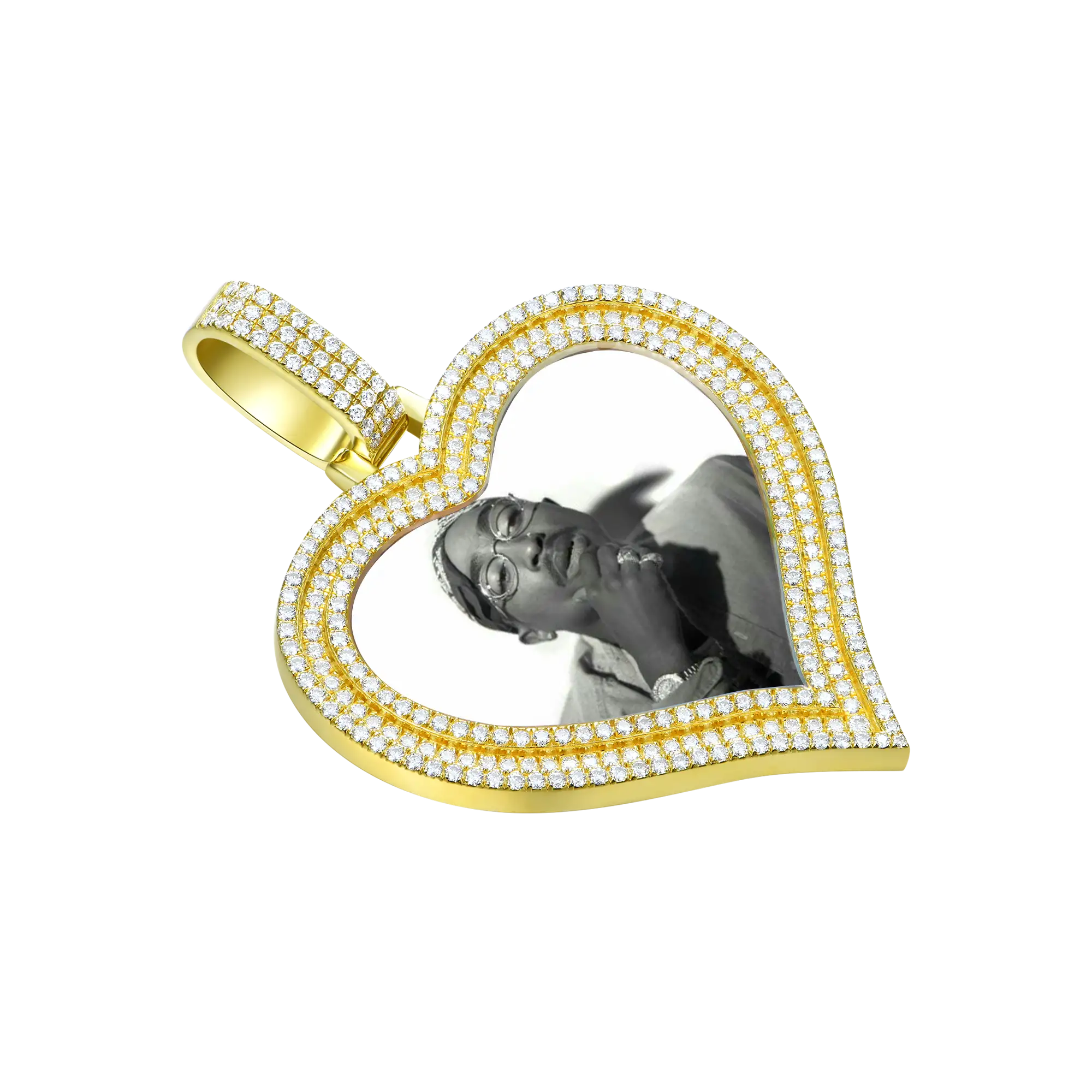 Love Photo Frame Pendant - 51mm - Image 16