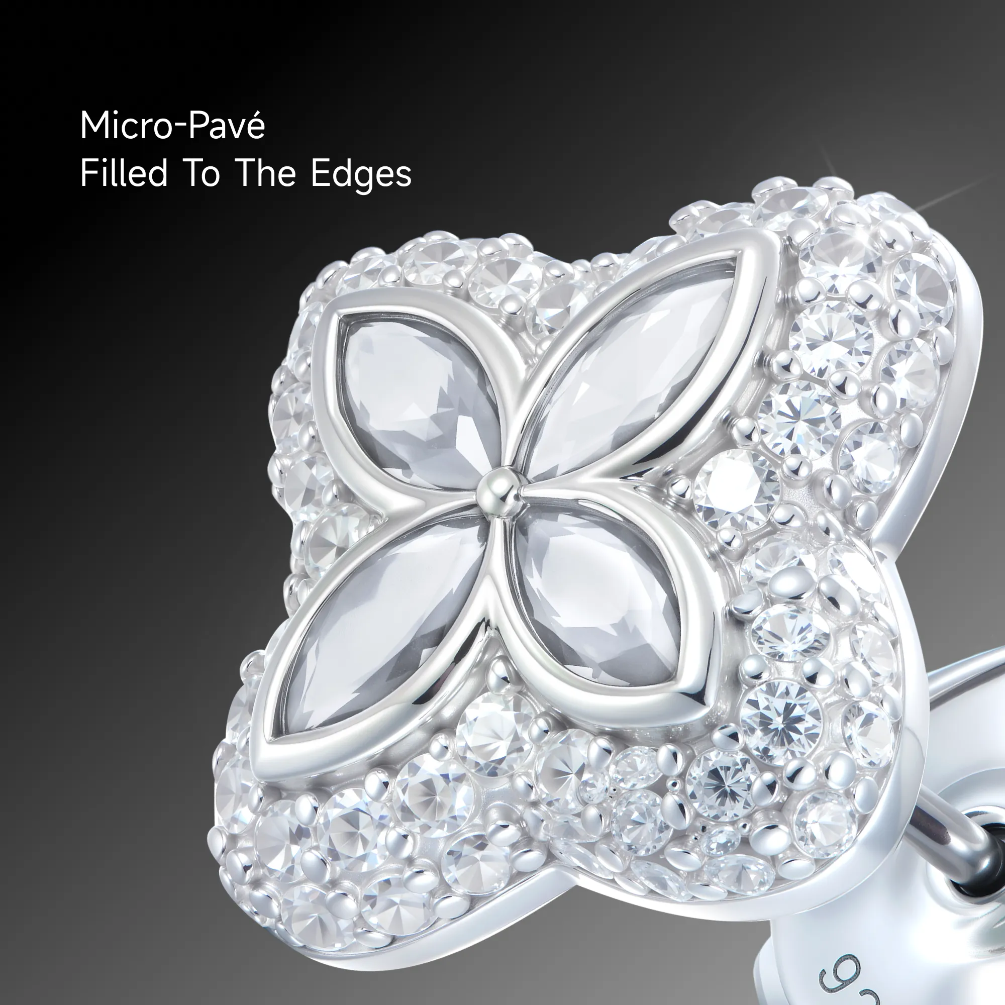 Lucky Ice Clover Set - White Diamond - Image 8