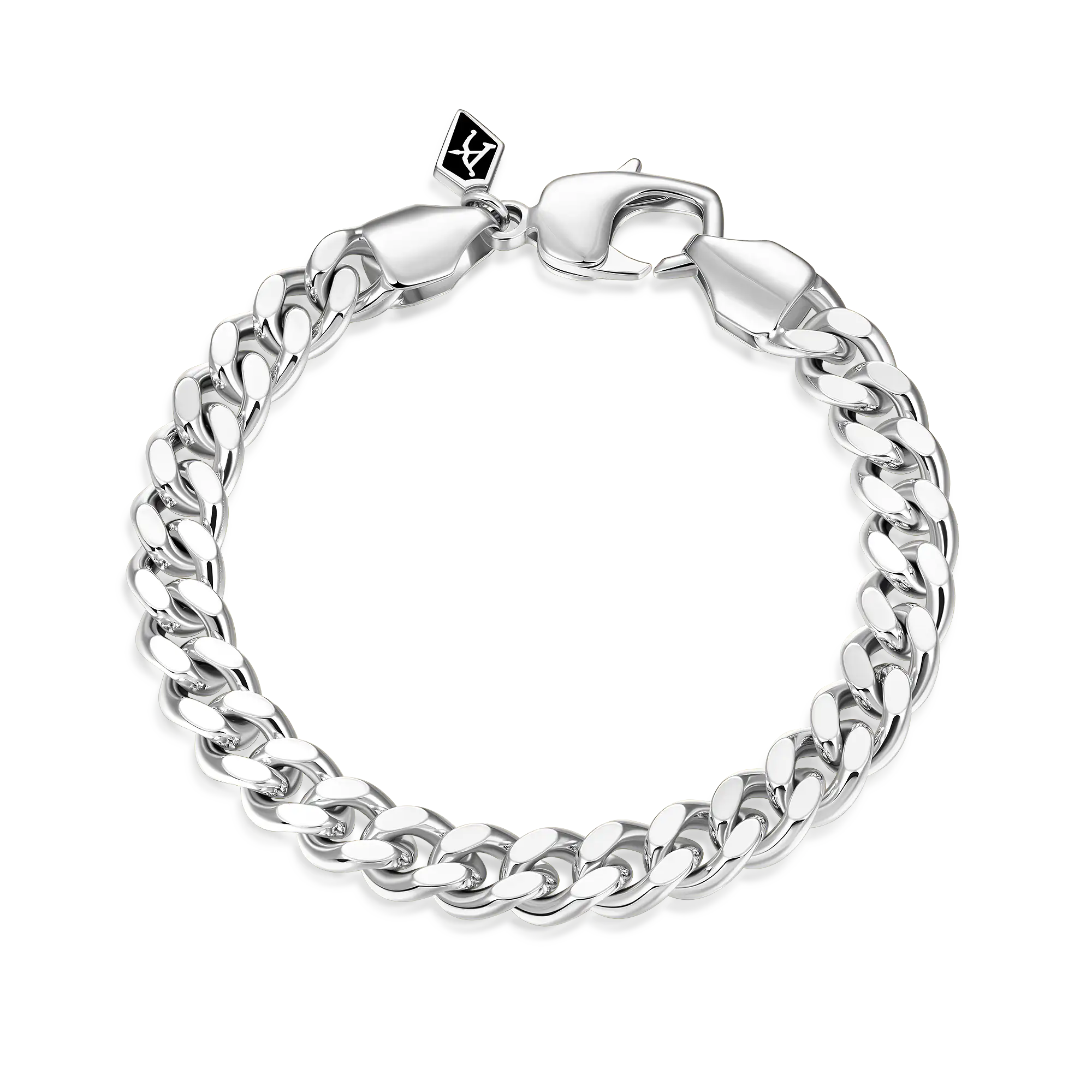 Miami Cuban & Tennis Layered Bracelet Set - Image 2