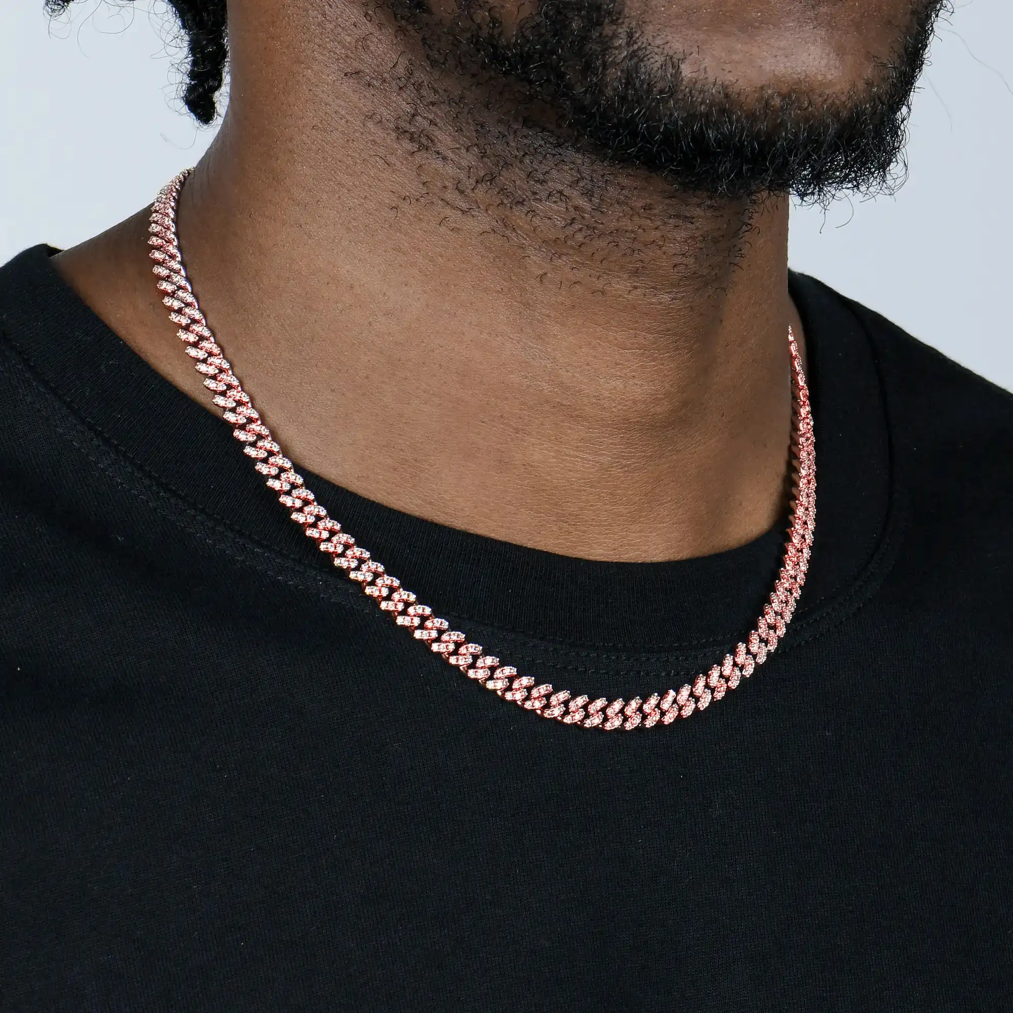 Round Cut Cuban Link Chain - 6mm - Image 12