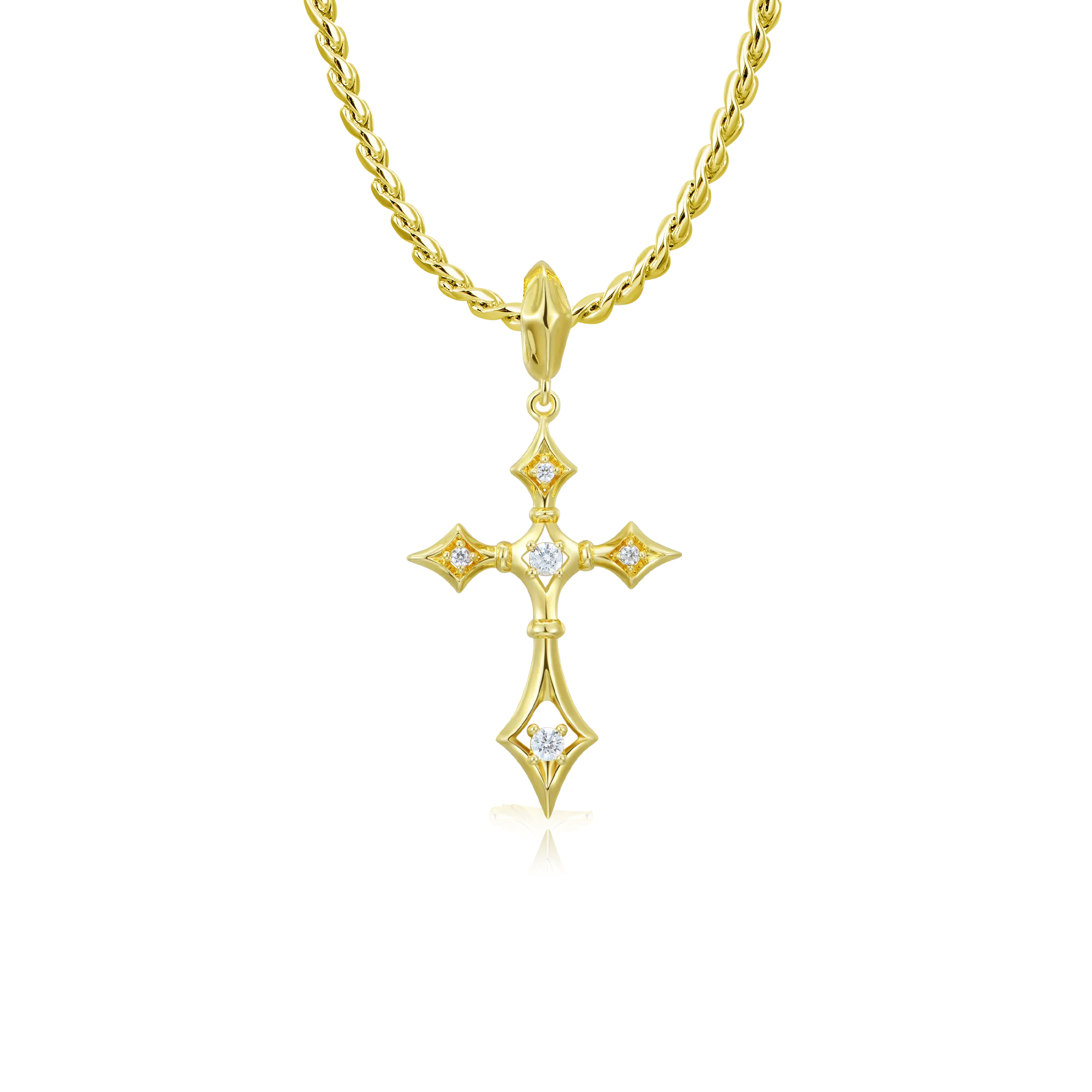 Modern Essentials Sanctum Cross Pendant & Chain Set - Image 5