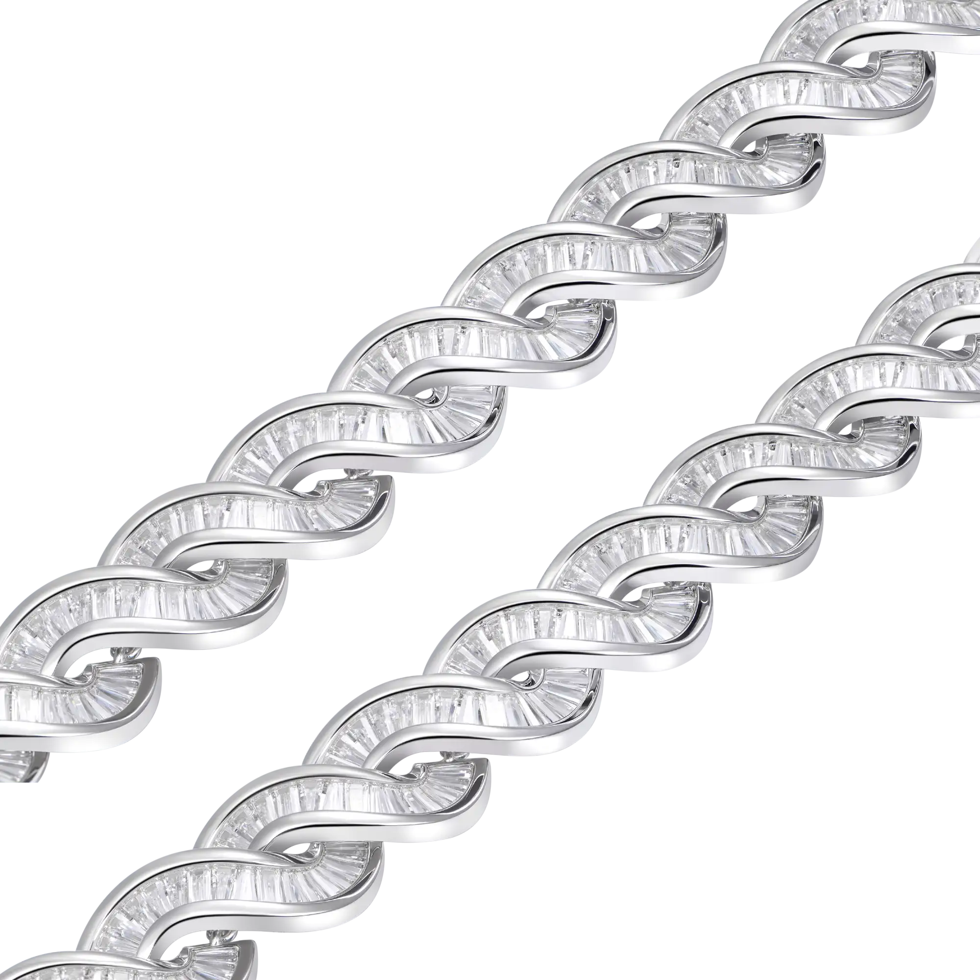 Moissanite APORRO DNA Chain - 12mm - Image 4