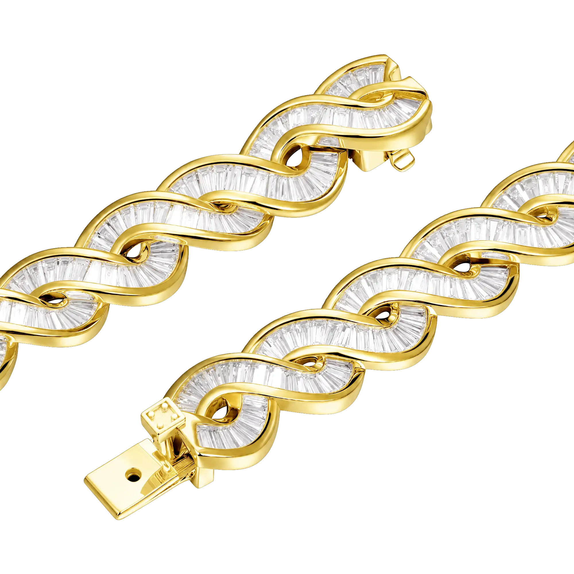 Moissanite APORRO DNA Chain - 12mm - Image 9