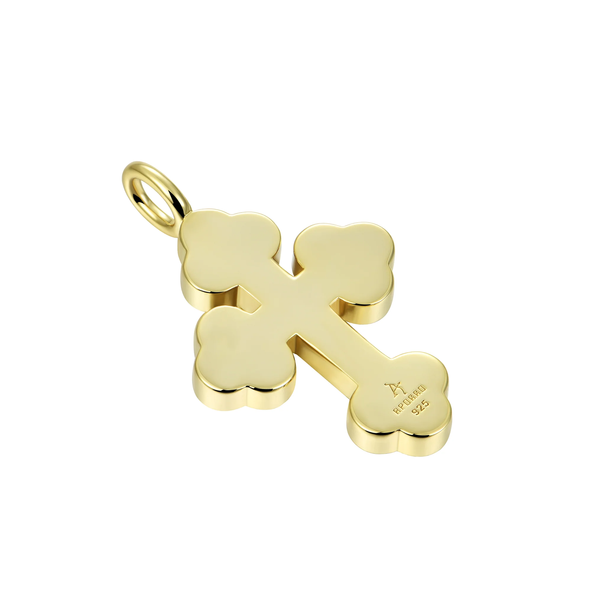 Double-Layered Bottoni Cross Pendant - Image 13