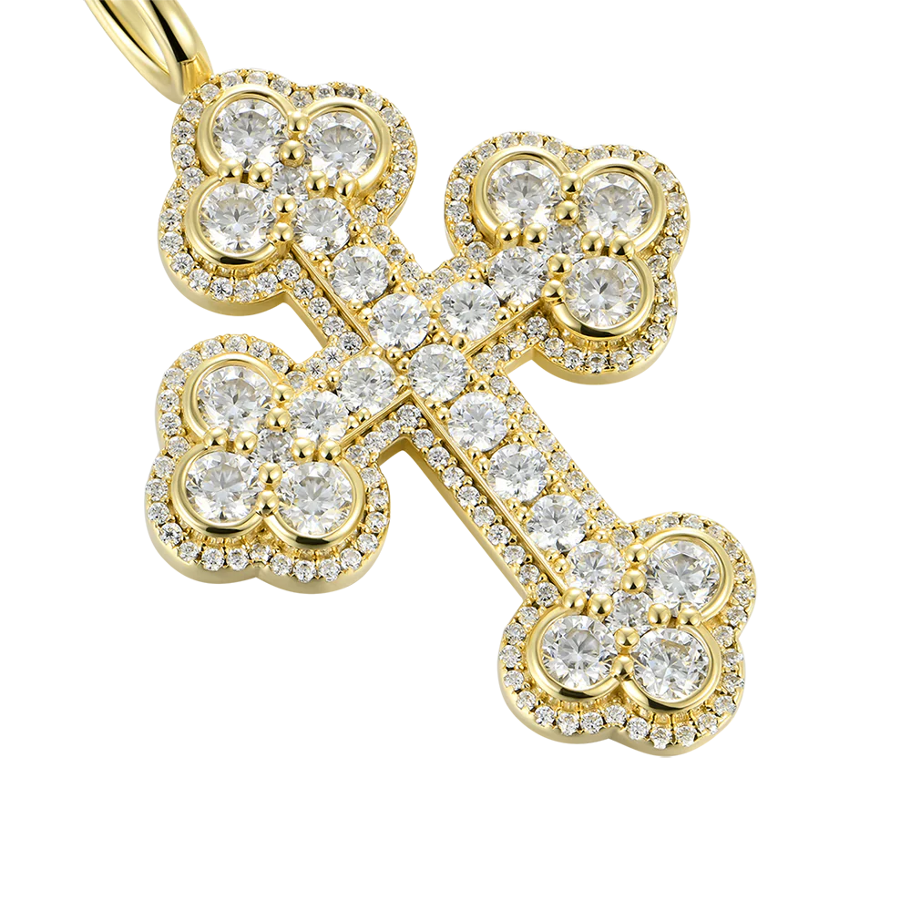 Double-Layered Bottoni Cross Pendant - Image 23