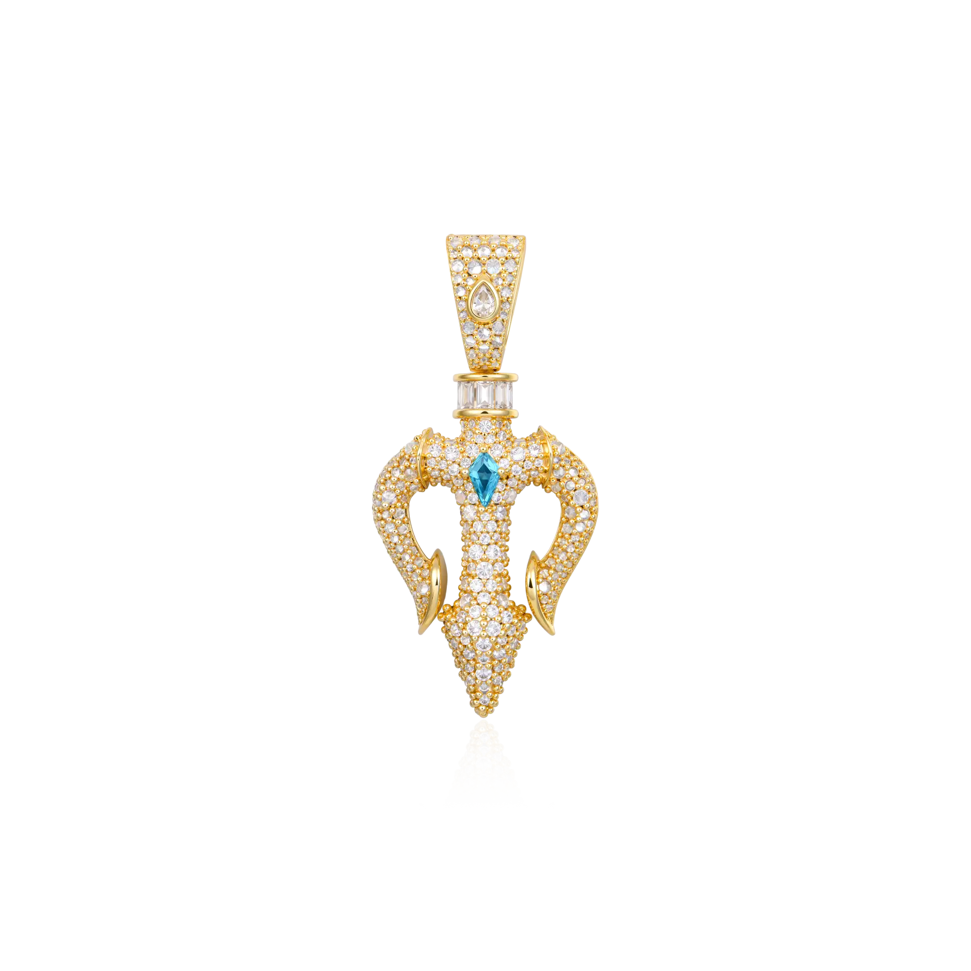 Ocean Sovereign Dual Trident Pendant - Image 5