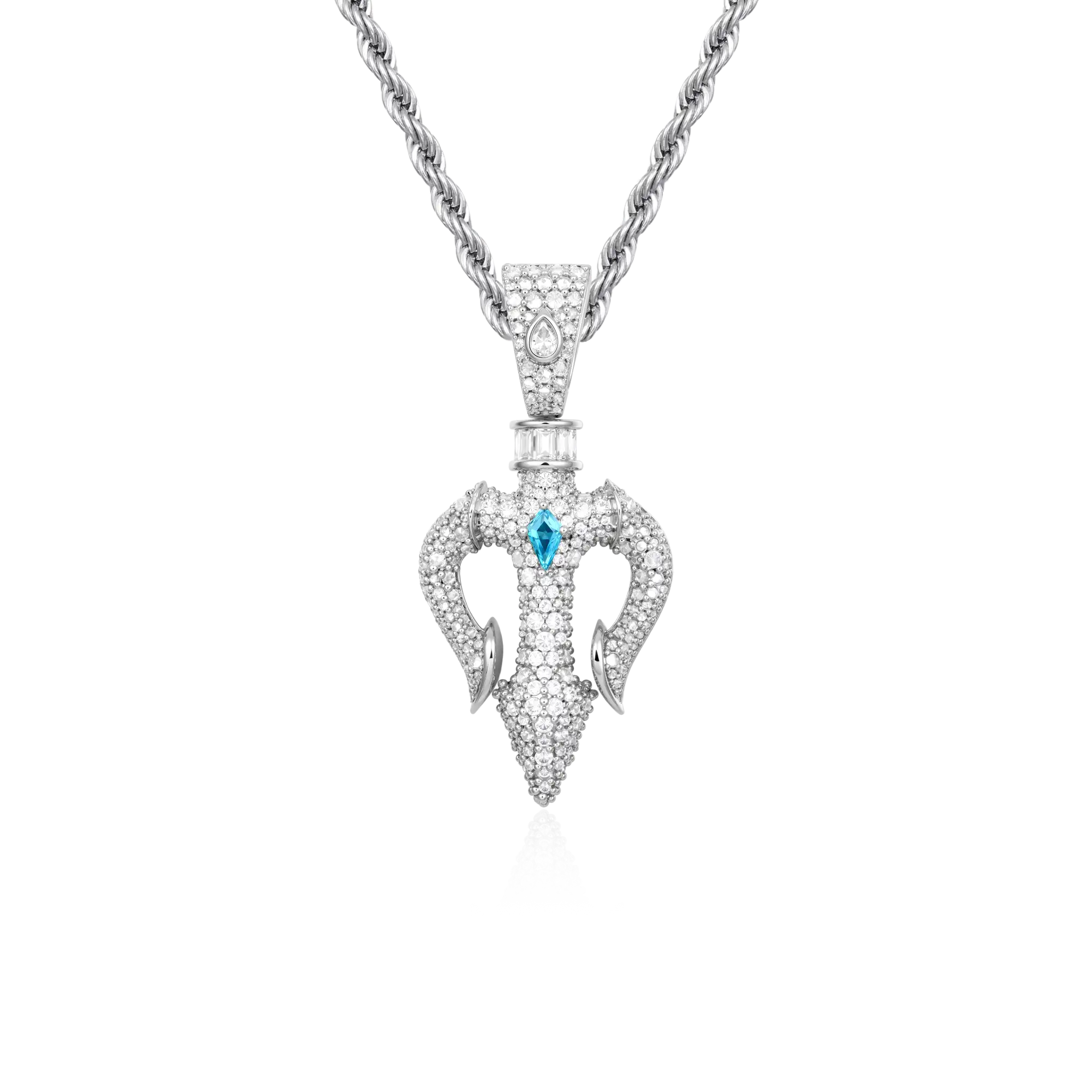 Ocean Sovereign Dual Trident Pendant - Image 7