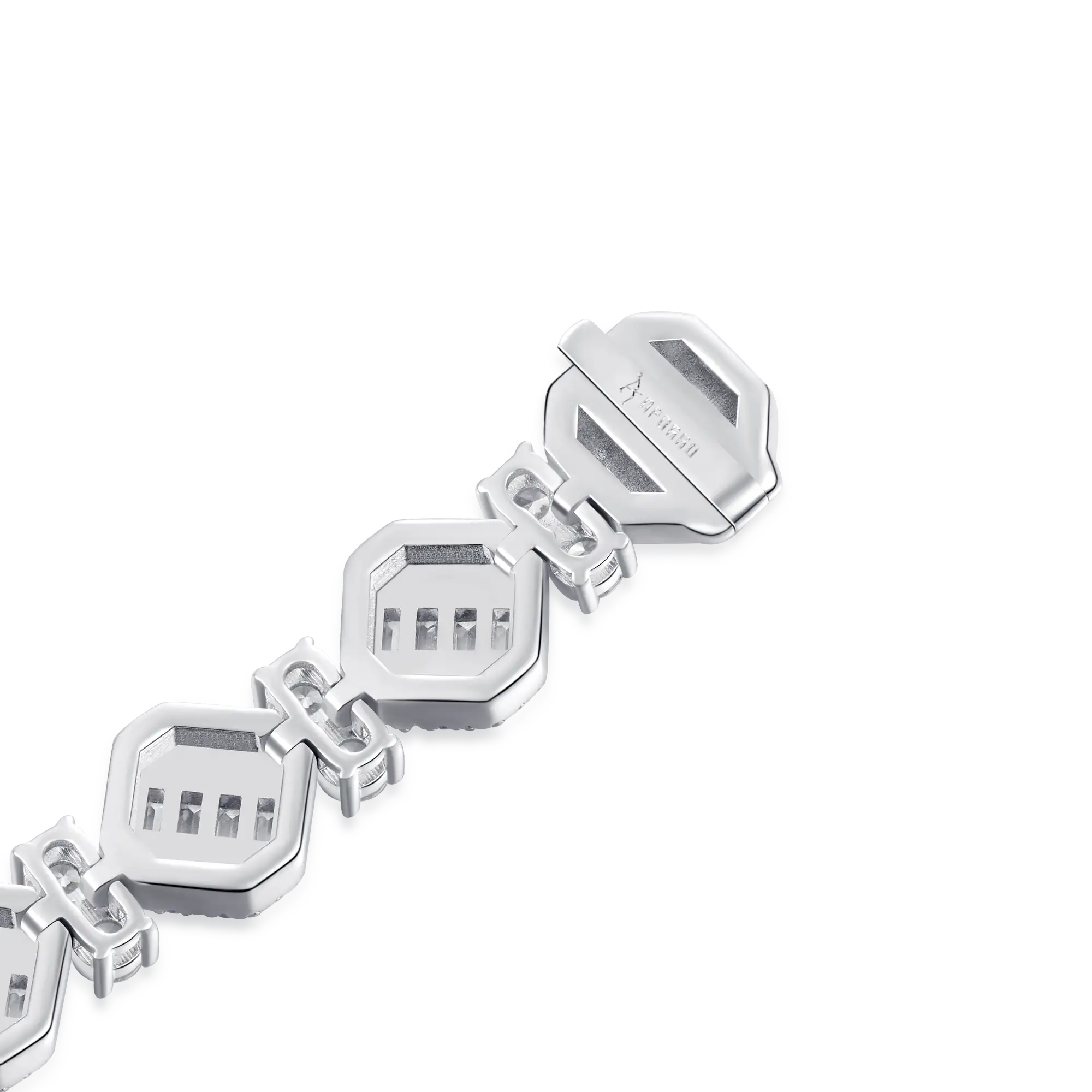 Octagon Mix & Iced Tennis Bracelet Set - Image 5