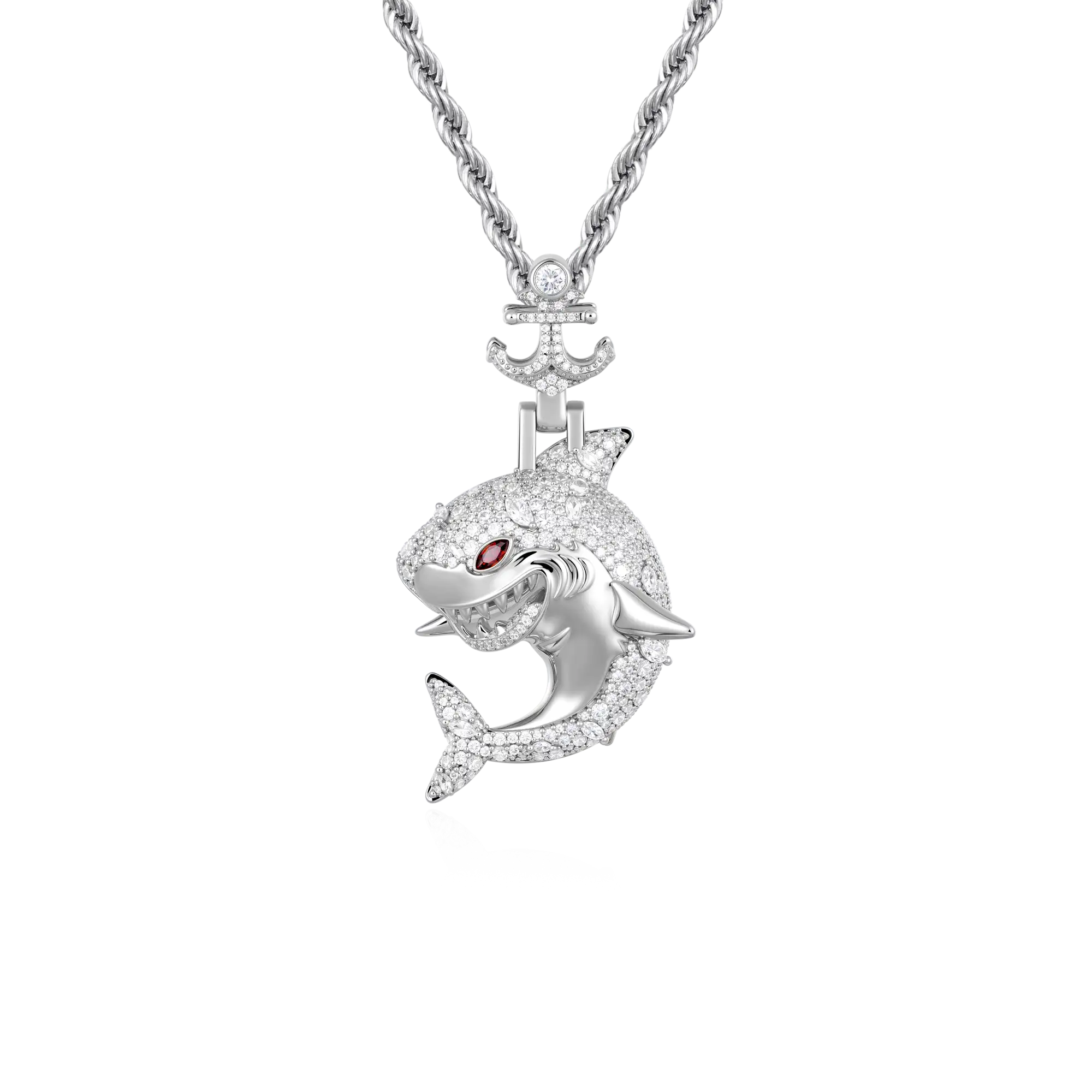 Predator Anchor Shark Pendant - Image 2