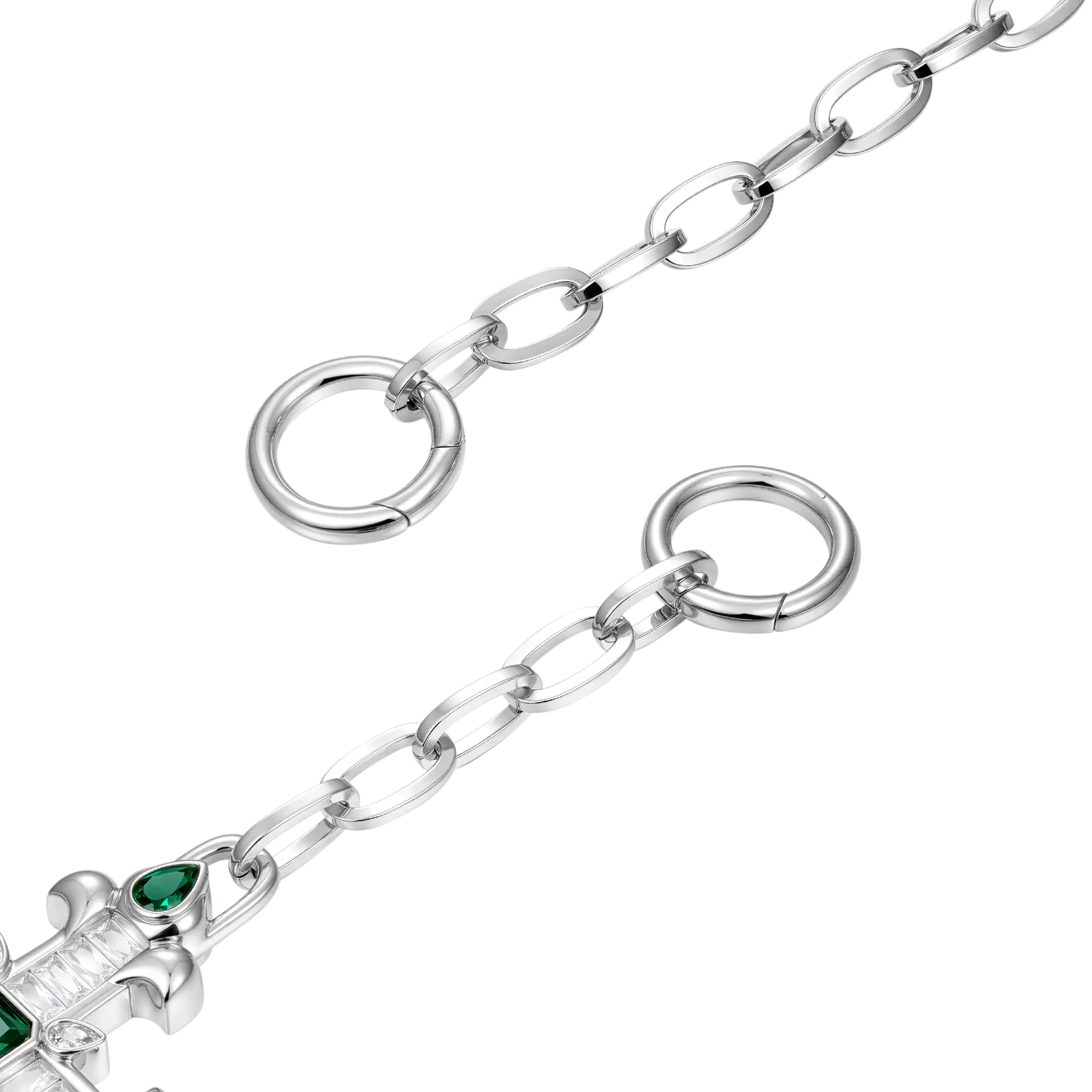 Radiant Cross Double-Layer Wallet Chain - Image 10