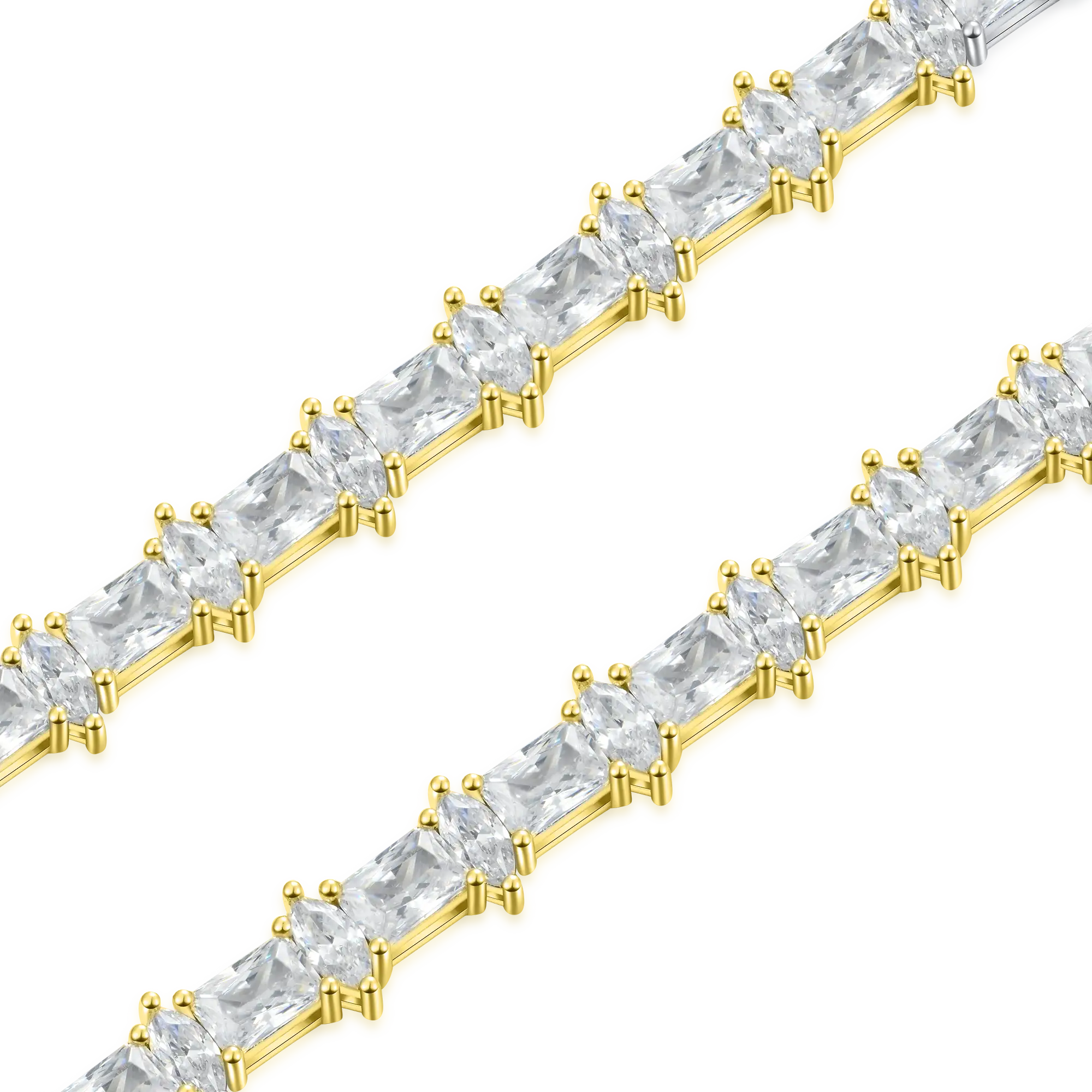 Refined Luster Tennis Chain - 6mm - Image 7