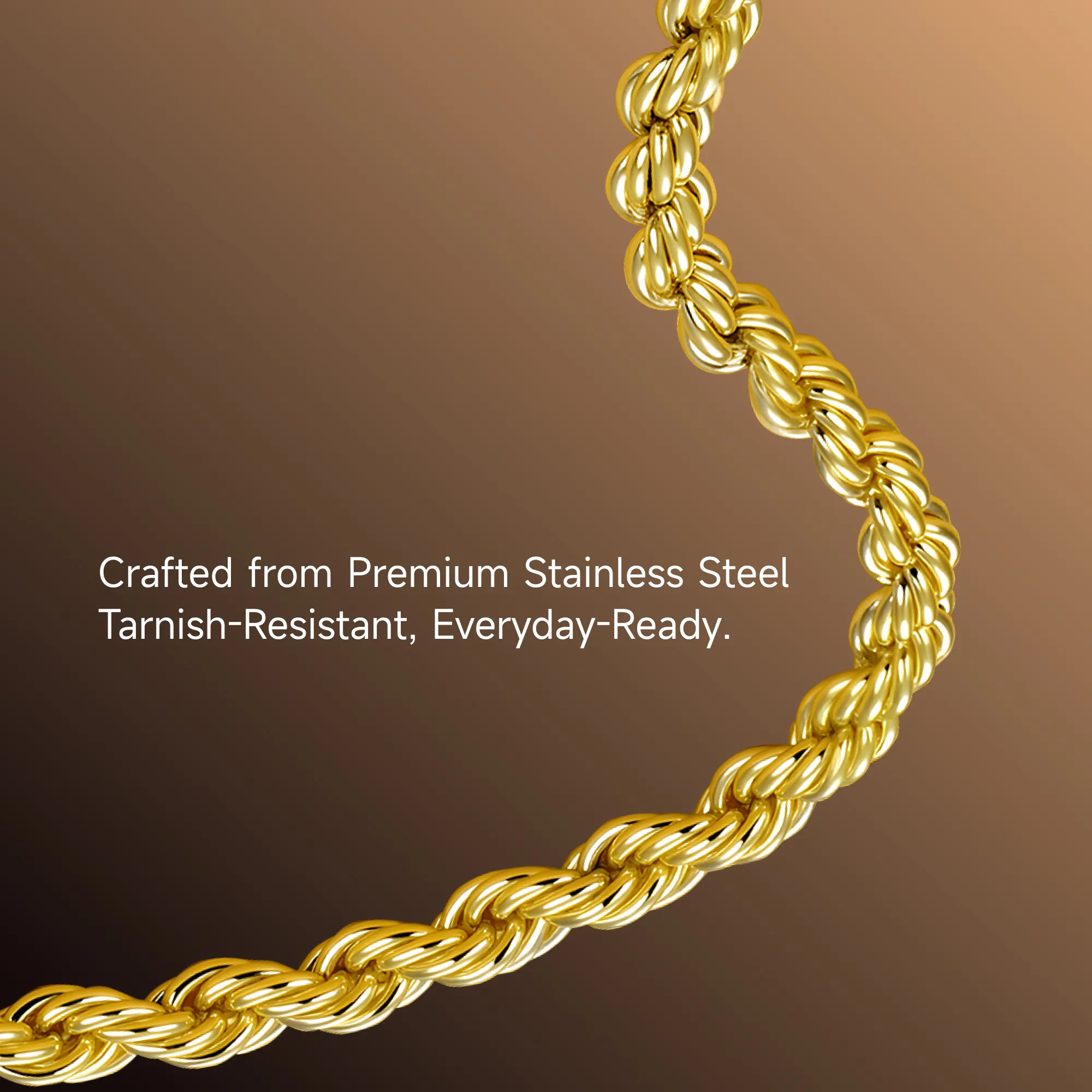 Rope Chain - 4.5mm - Image 4