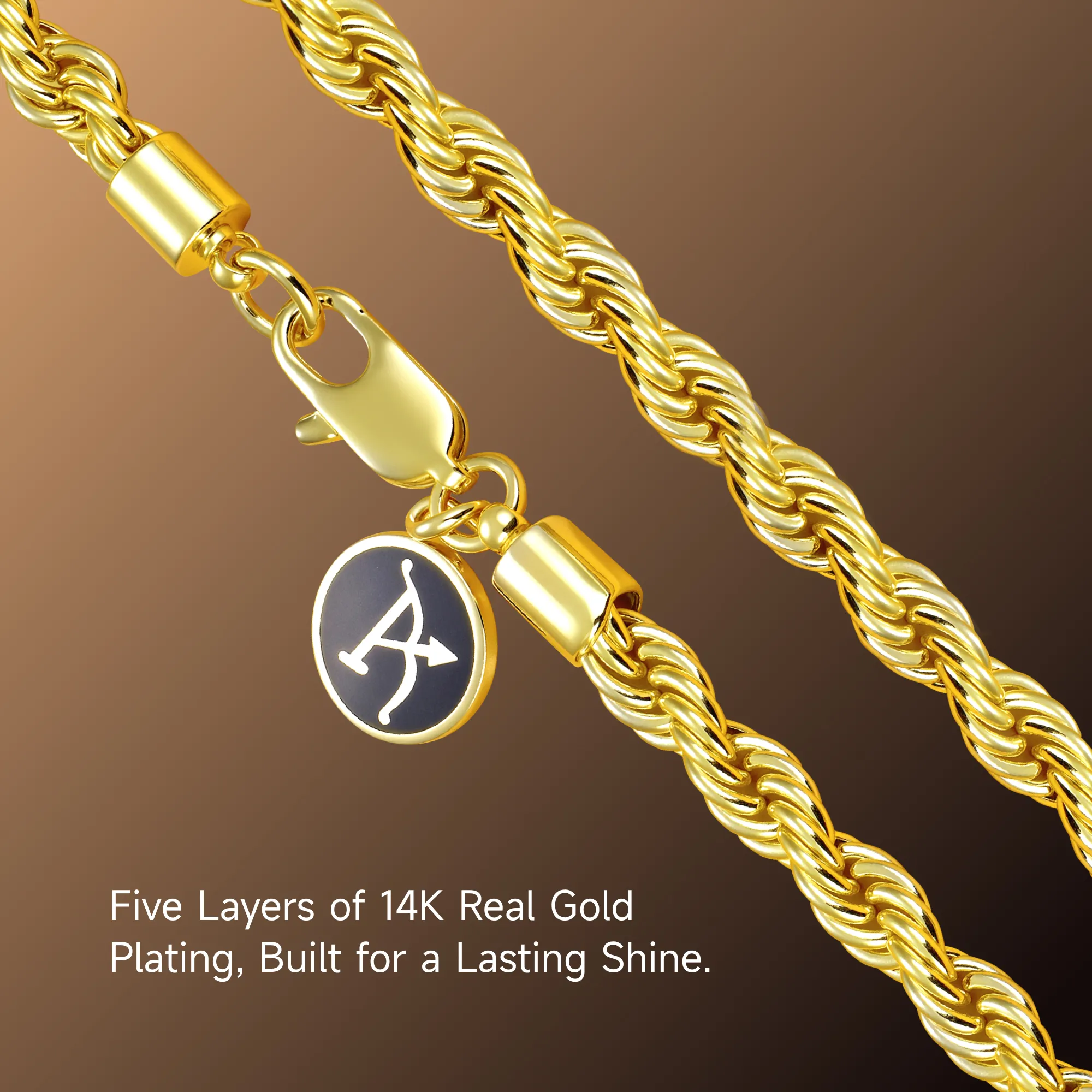 Rope Chain - 4.5mm - Image 5