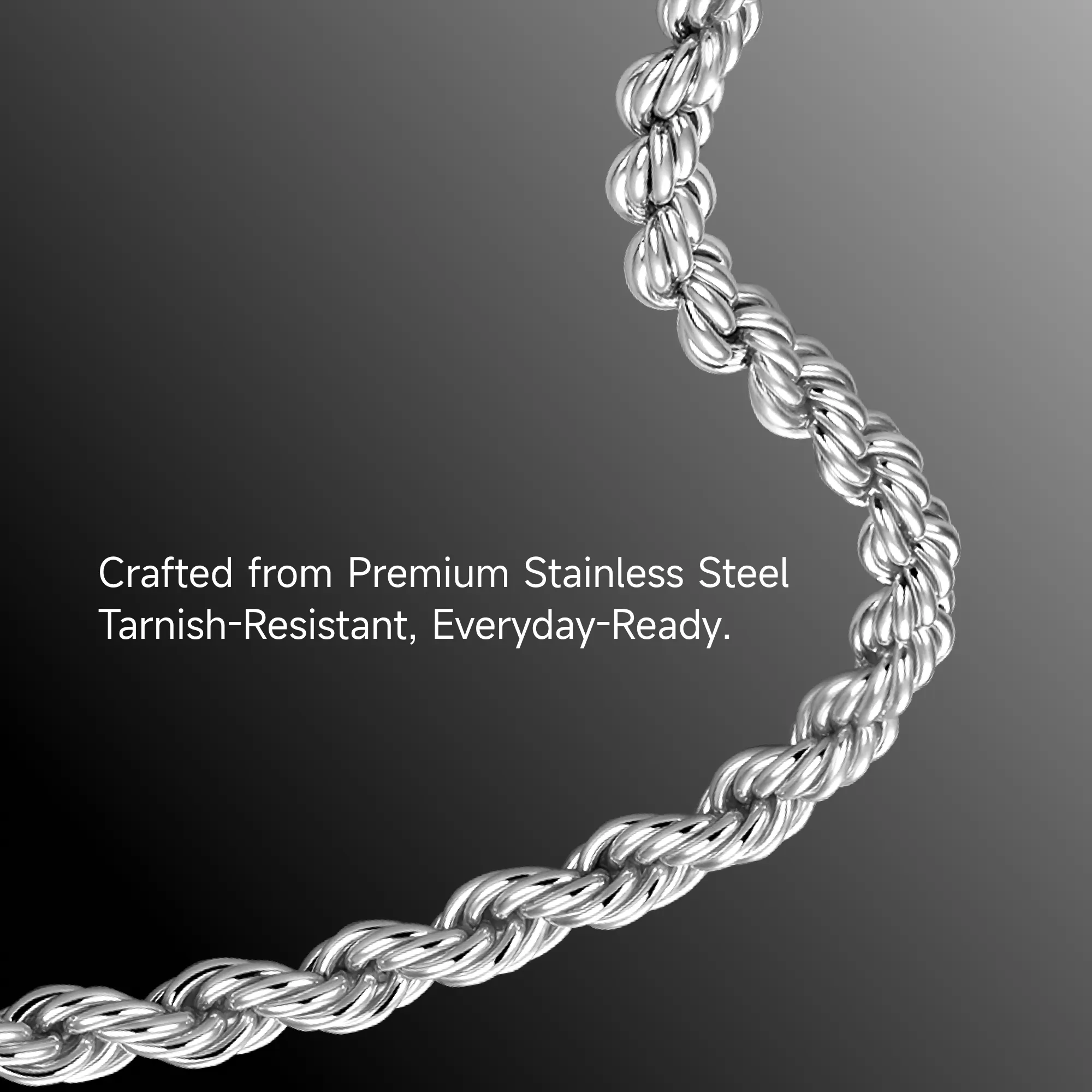 Rope Chain - 4.5mm - Image 9