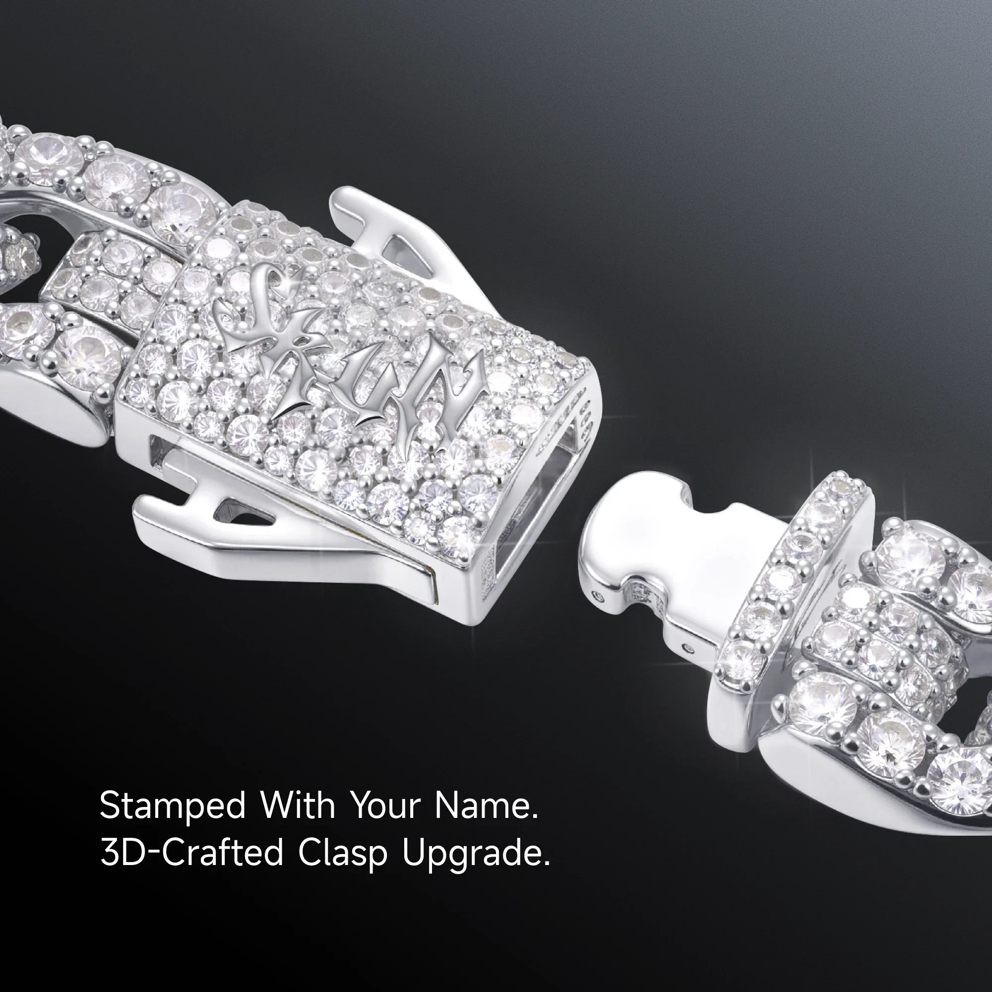 Round Cut Cuban Link Chain - 8mm - Image 3