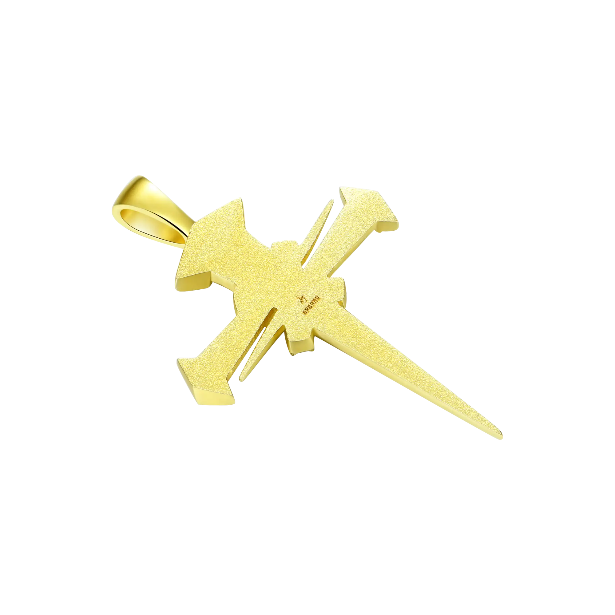 Sacred Mercy Nail Cross Pendant - Image 6