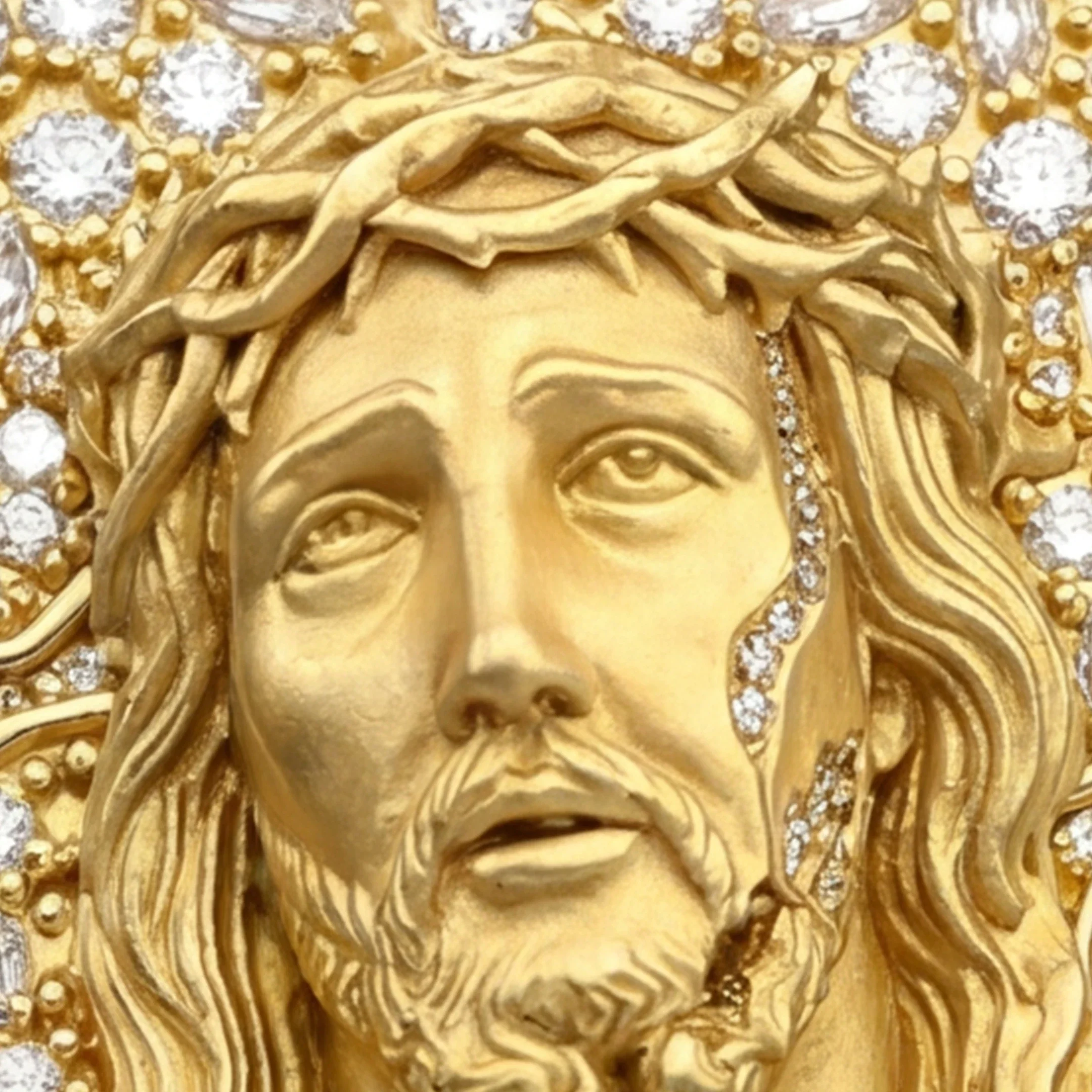 Sacred Portrait Jesus Pendant - Image 7