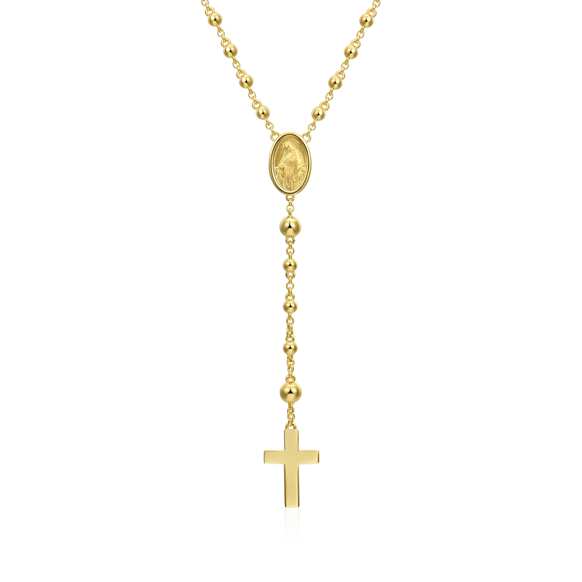 Saint Mary Pendant & Custom Virgin Mary Necklace Set - Image 14