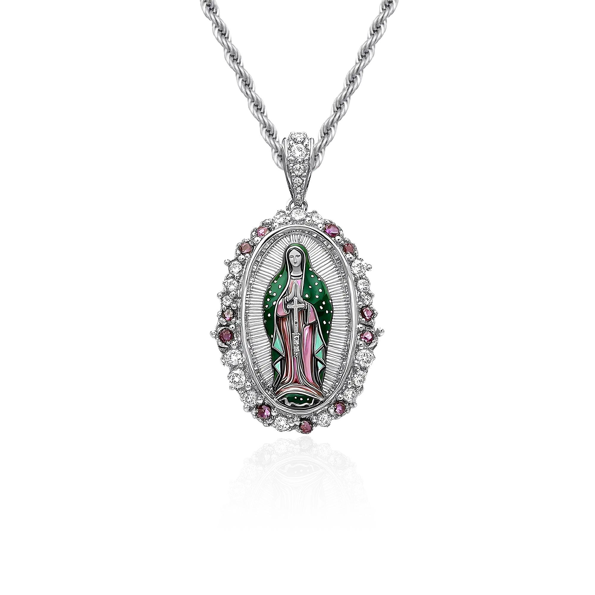 Saint Mary Radiant Pendant - Image 6