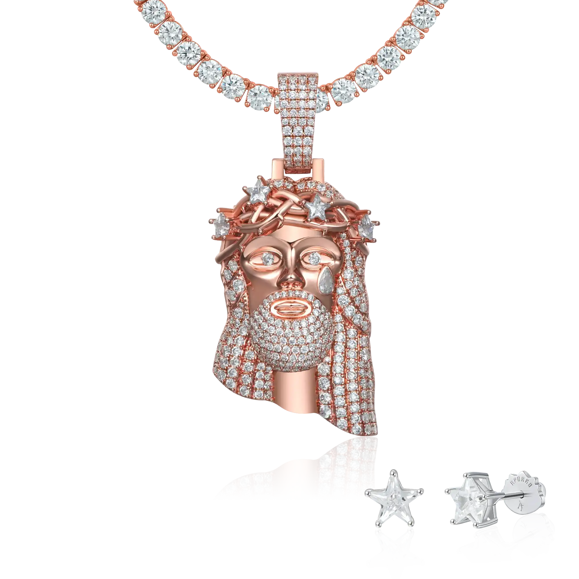 Stellar Devotion Pendant & Earrings Set - Image 2
