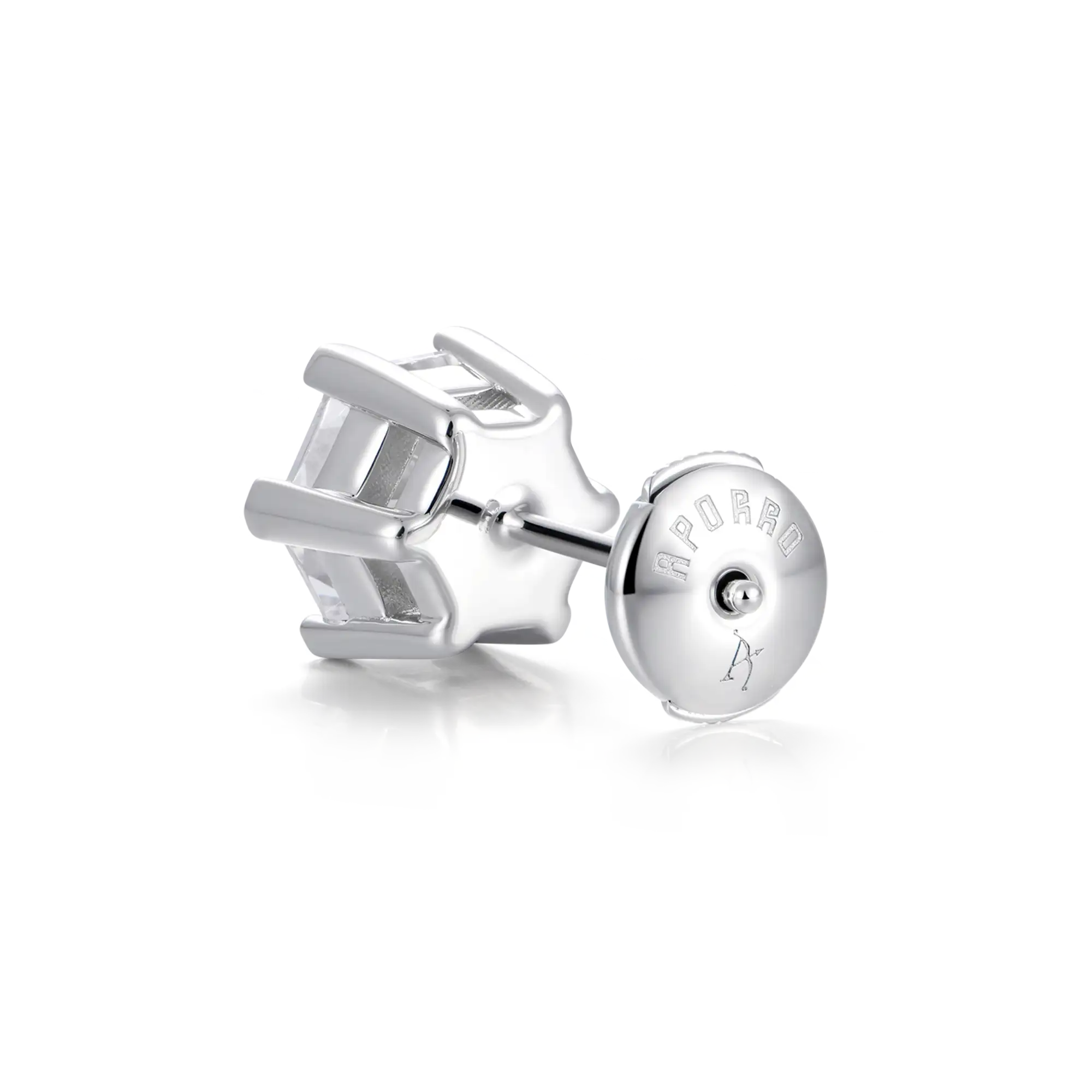 Taille Impératrice Cut Stud Earring - Image 5