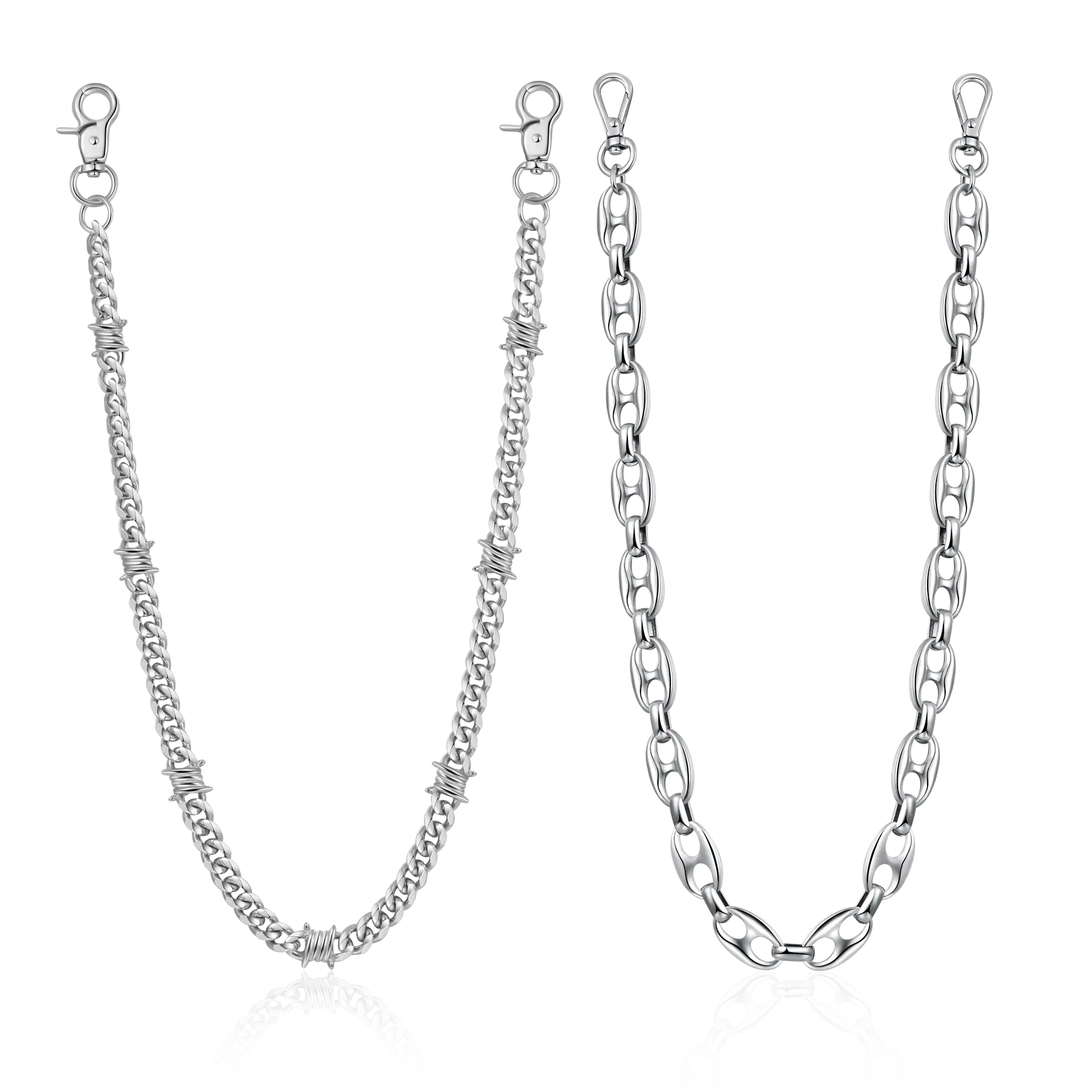 Thorned Cuban & G-Link Wallet Chain Bundle - Image 8