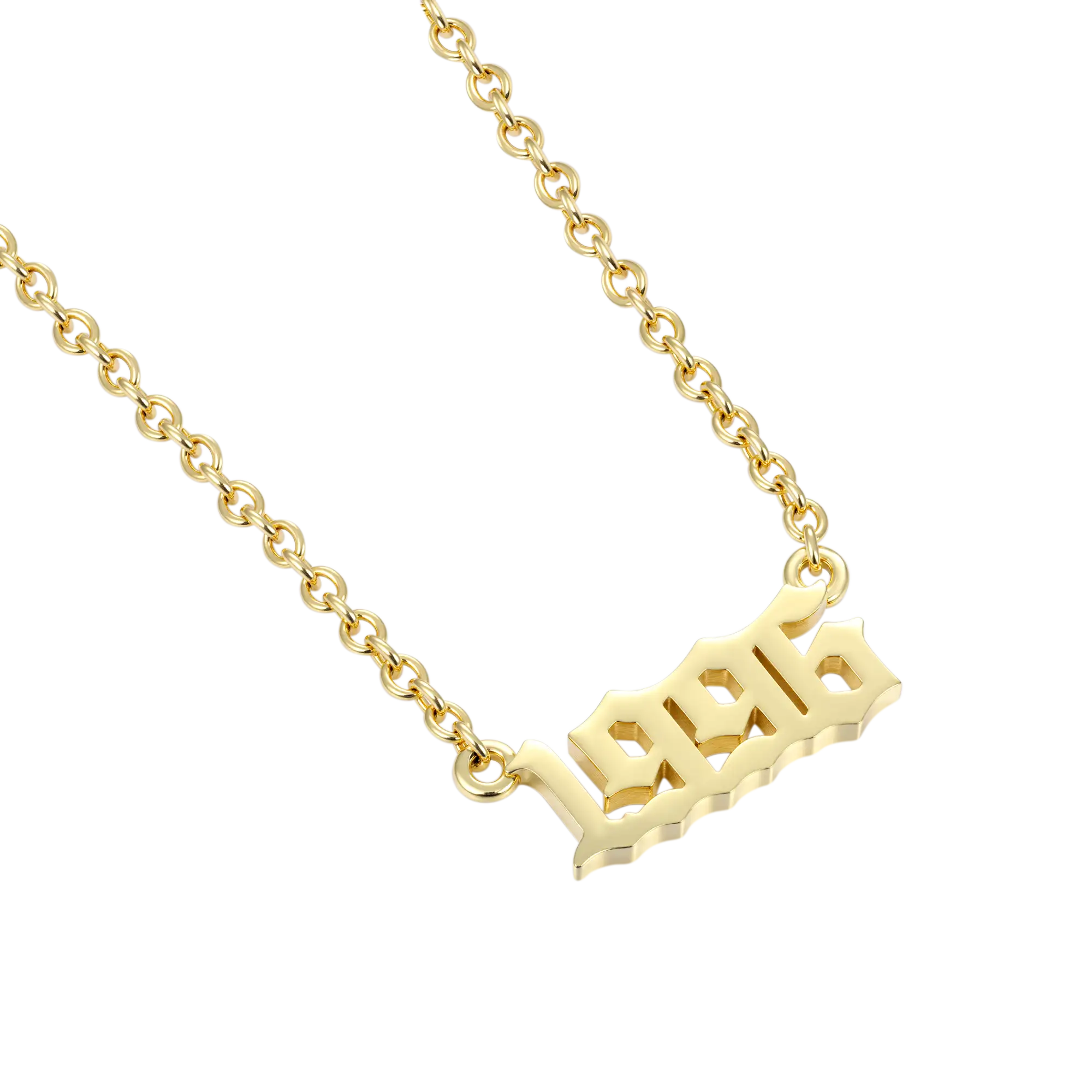 Vintage Cross & Custom Name Necklace Set - Image 15