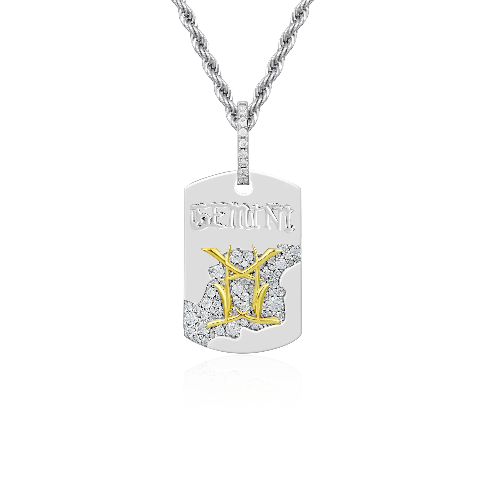 Zodiac Dog Tag Pendant - Image 9